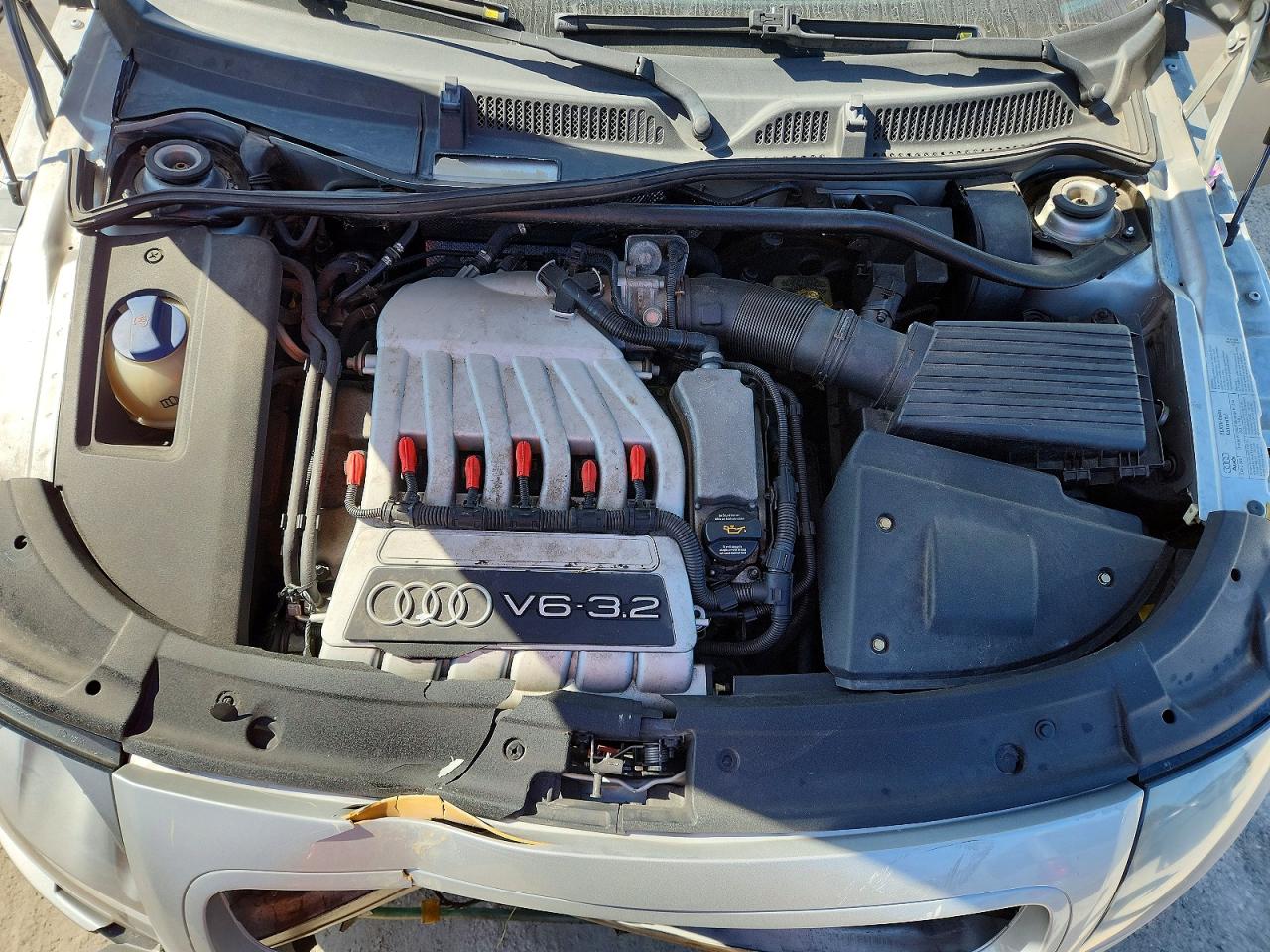 2005 Audi Tt 3.2 Серебряный vin: TRUUF28N651004184