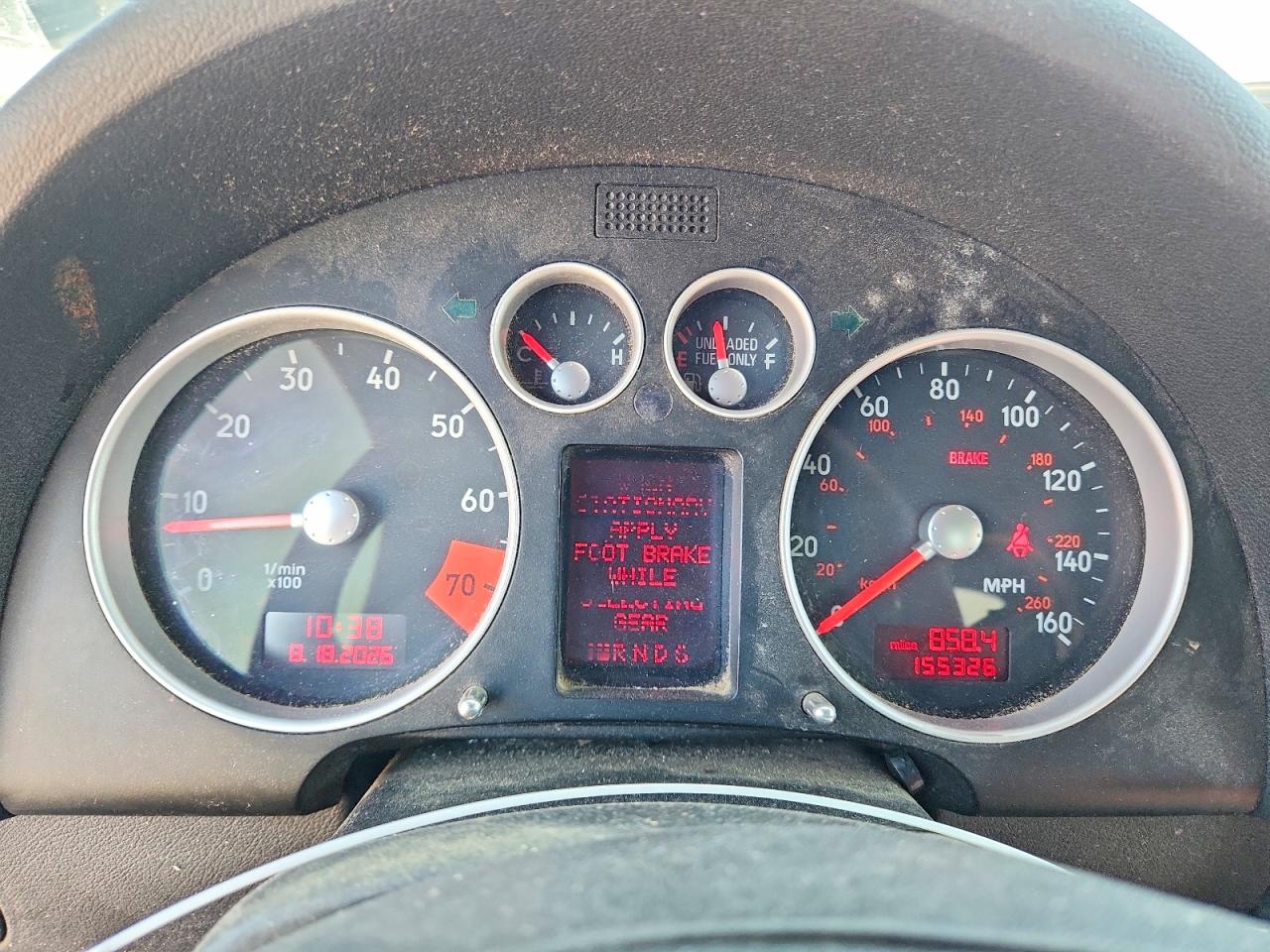 2005 Audi Tt 3.2 Серебряный vin: TRUUF28N651004184