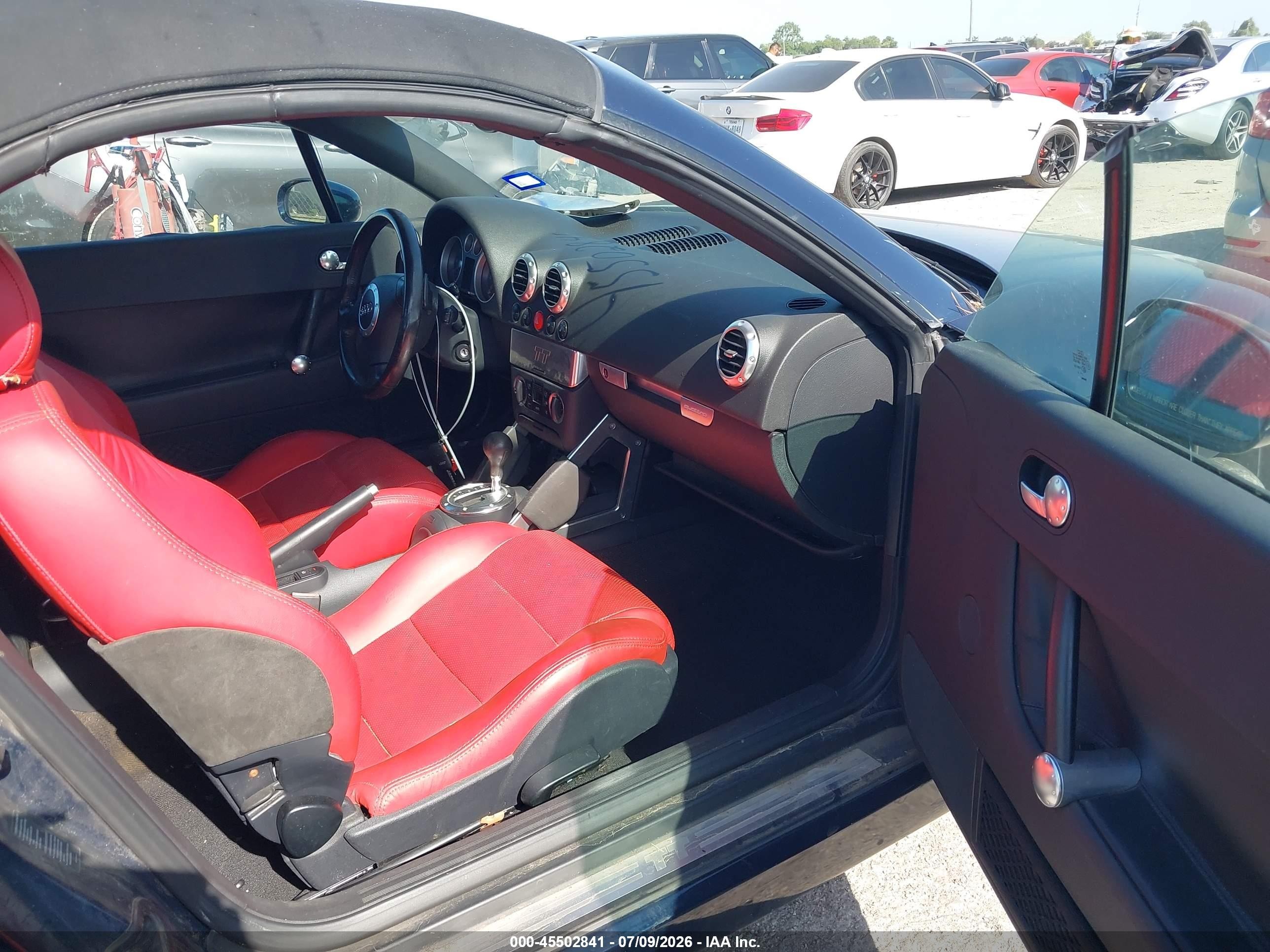 2005 Audi Tt 3.2l Dark Blue vin: TRUUF28N951004969