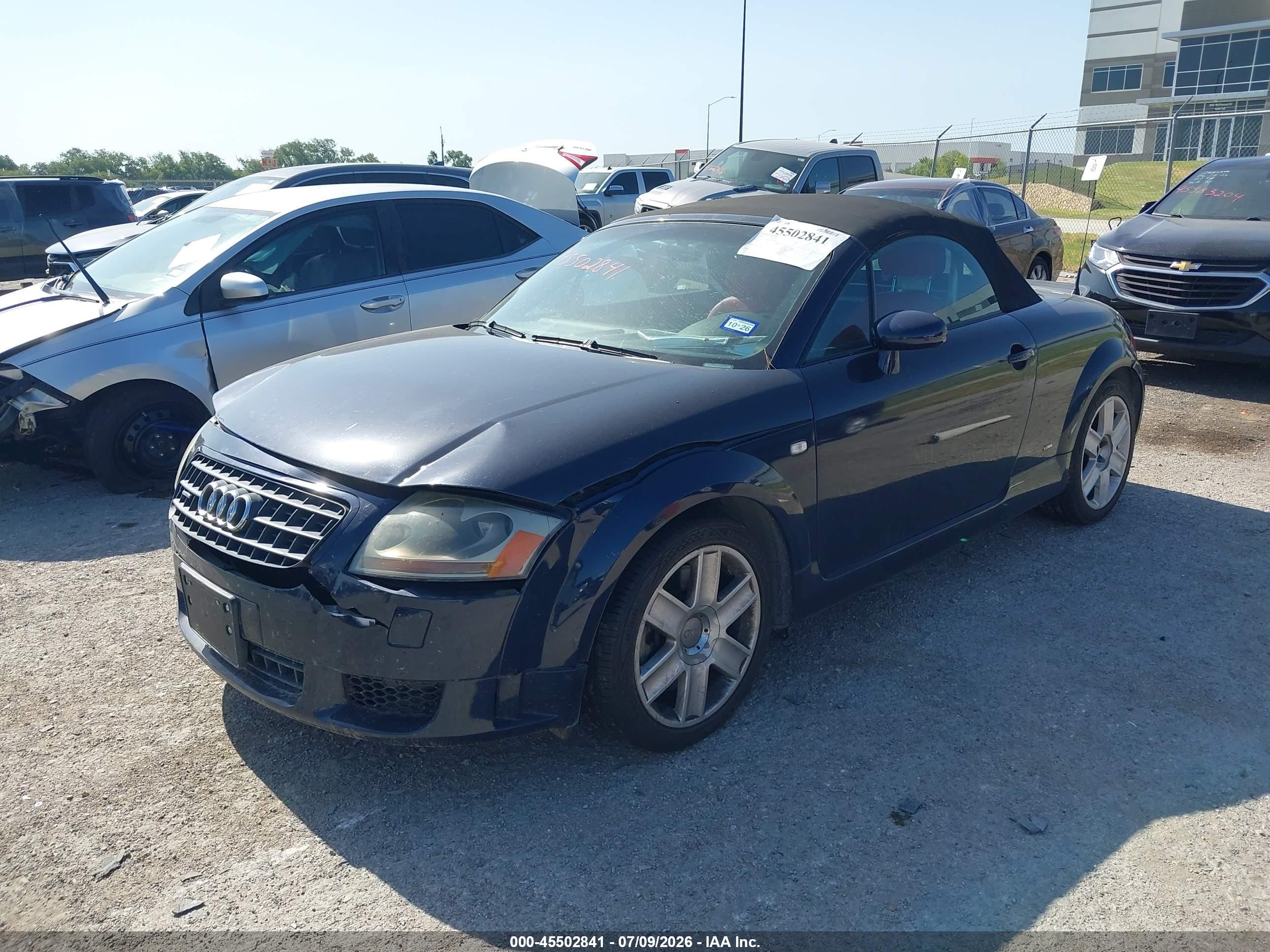 2005 Audi Tt 3.2l Dark Blue vin: TRUUF28N951004969