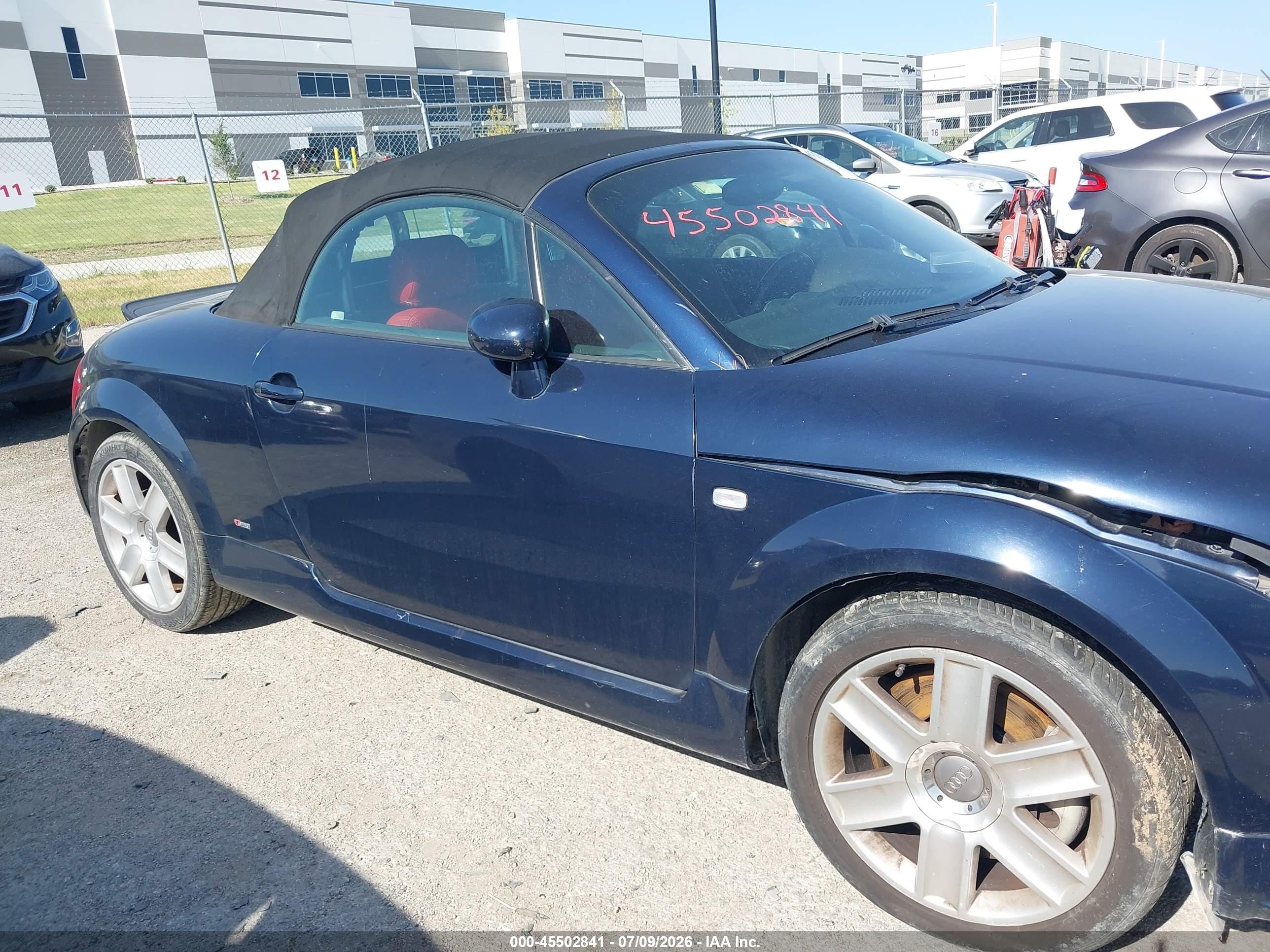 2005 Audi Tt 3.2l Dark Blue vin: TRUUF28N951004969