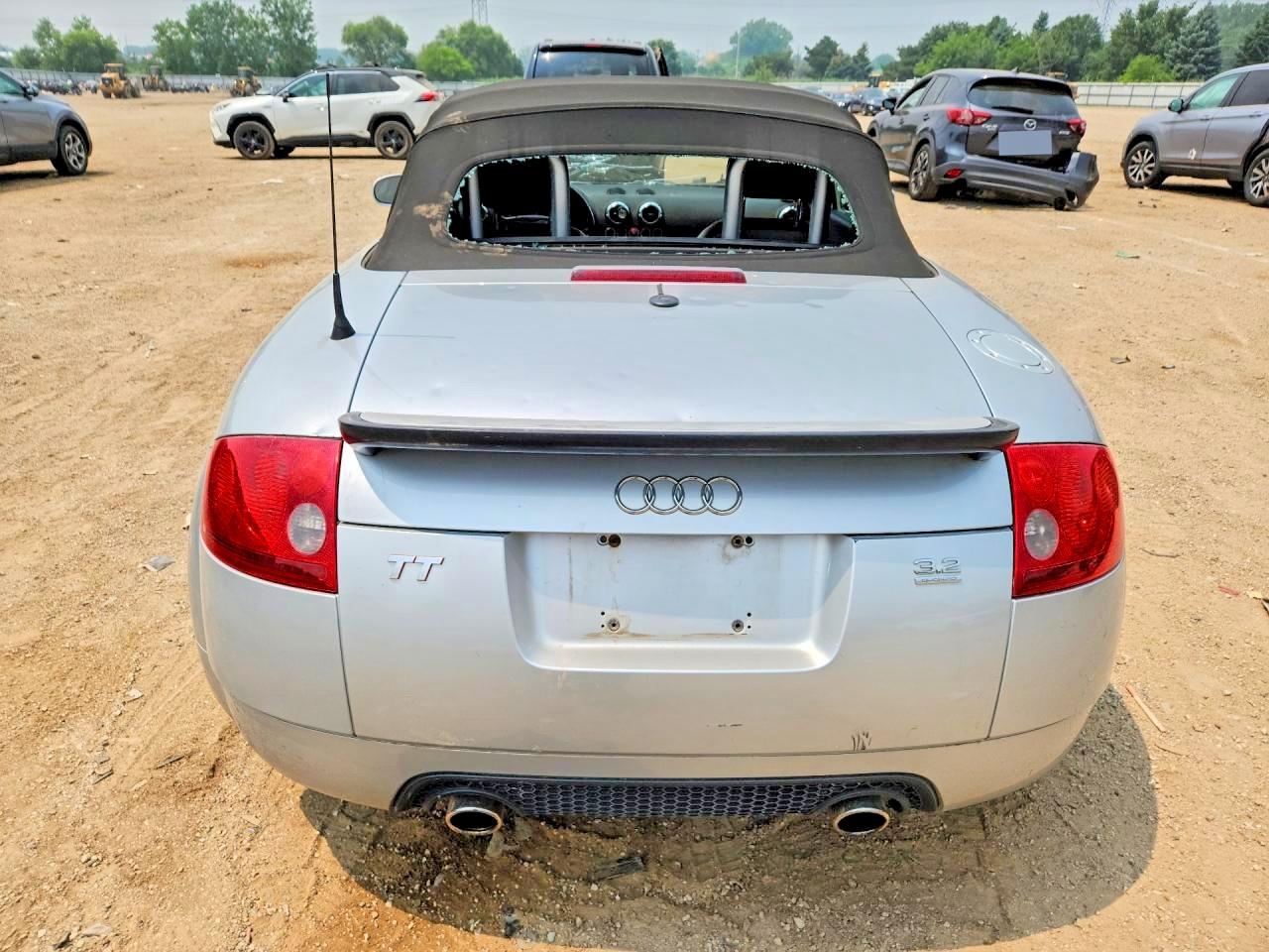 2005 Audi Tt 3.2 Silver vin: TRUUF28N951005099