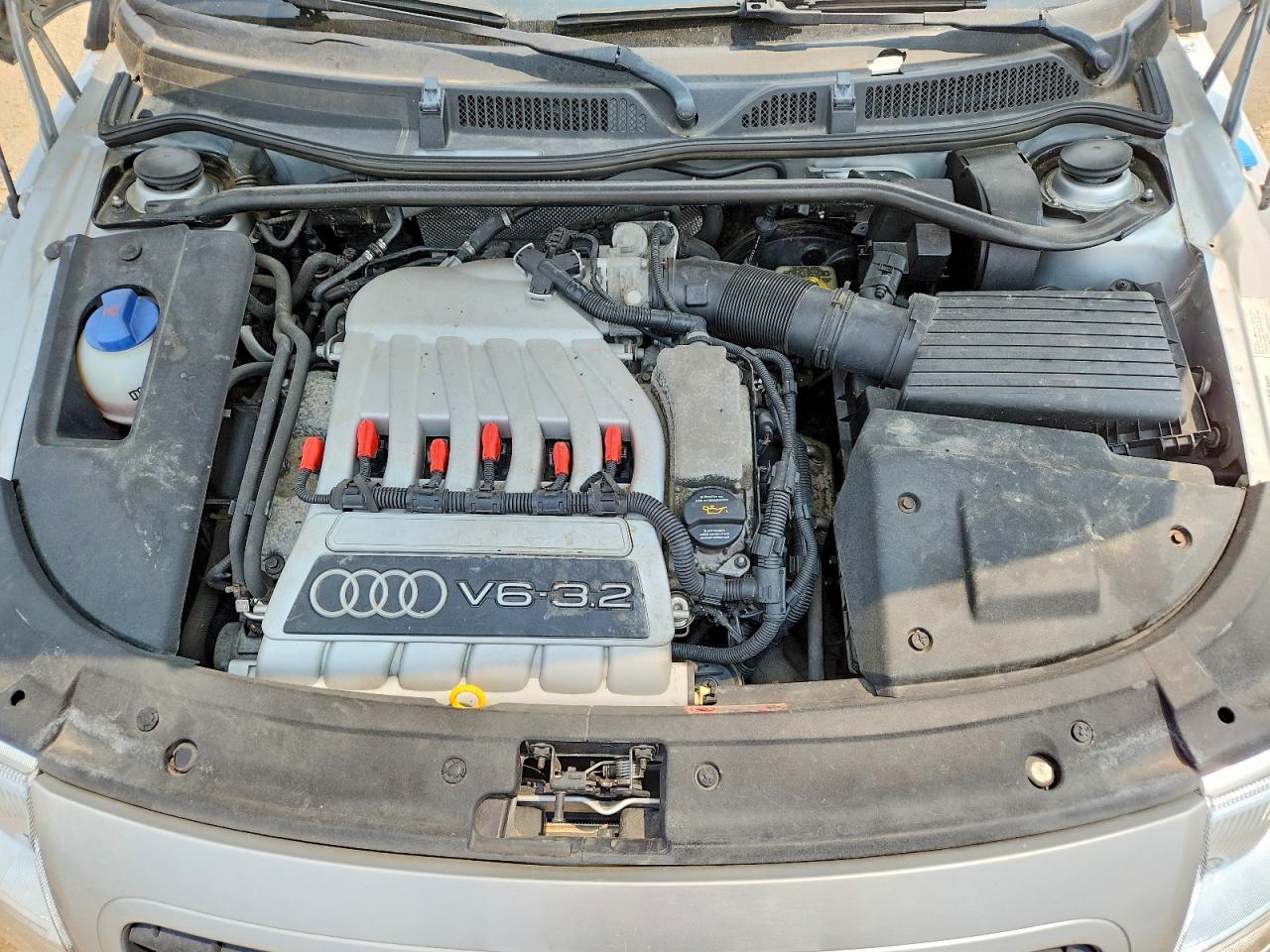 2005 Audi Tt 3.2 Silver vin: TRUUF28N951005099