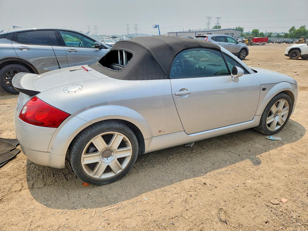 2005 Audi Tt 3.2 Silver vin: TRUUF28N951005099