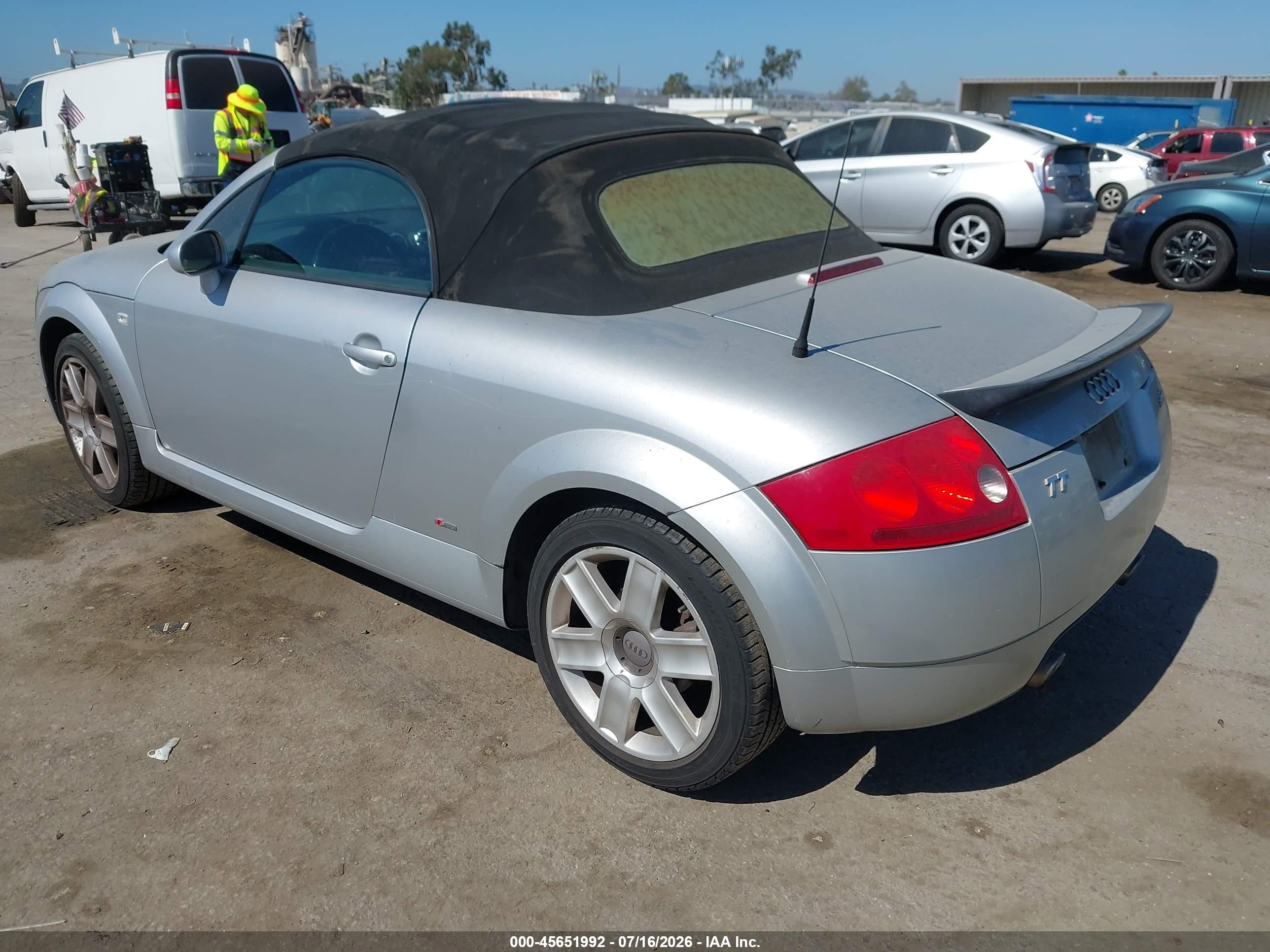 2004 Audi Tt 3.2l Серый vin: TRUUF28NX41020838