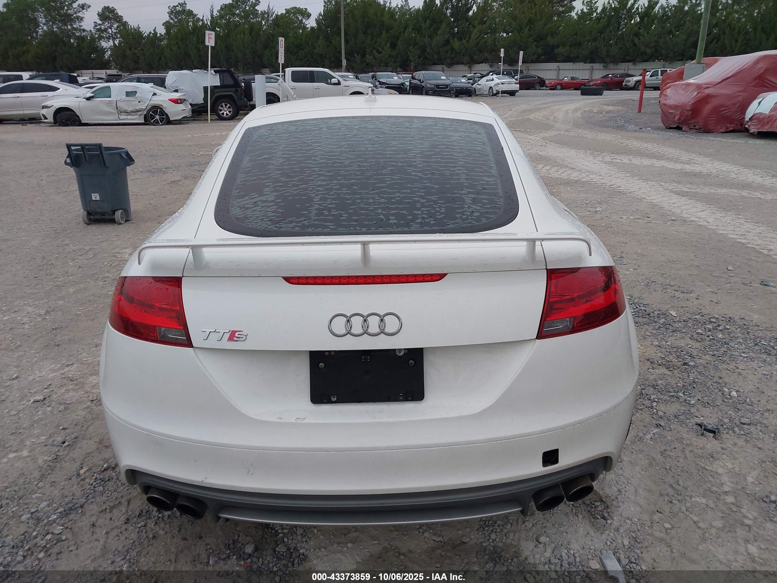 2009 Audi Tts 2.0t White vin: TRUUF38J191024061