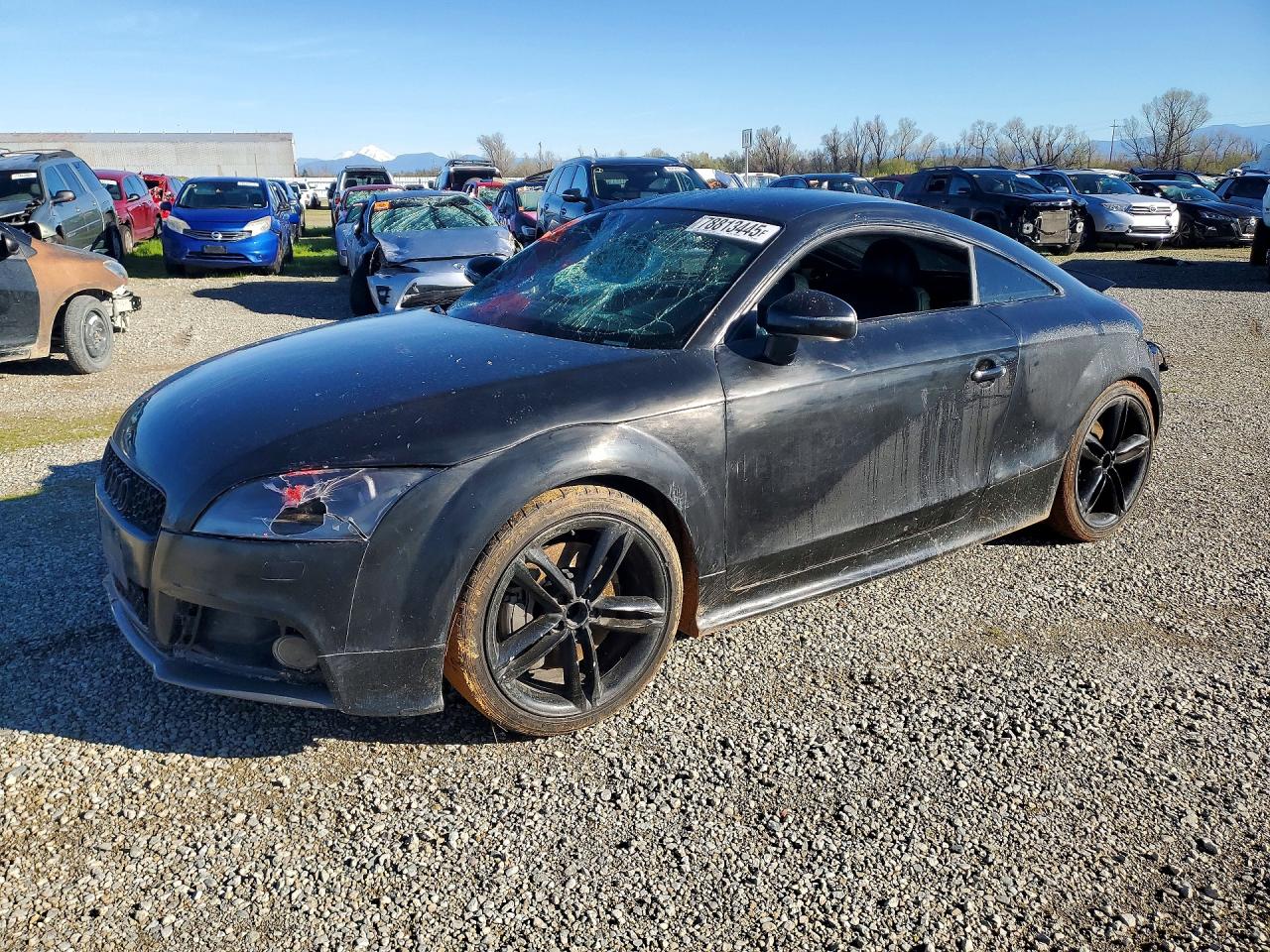 2009 Audi Tts Black vin: TRUUF38J391014860