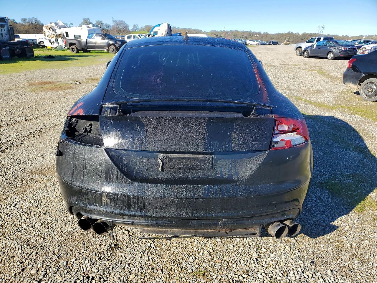 2009 Audi Tts Black vin: TRUUF38J391014860