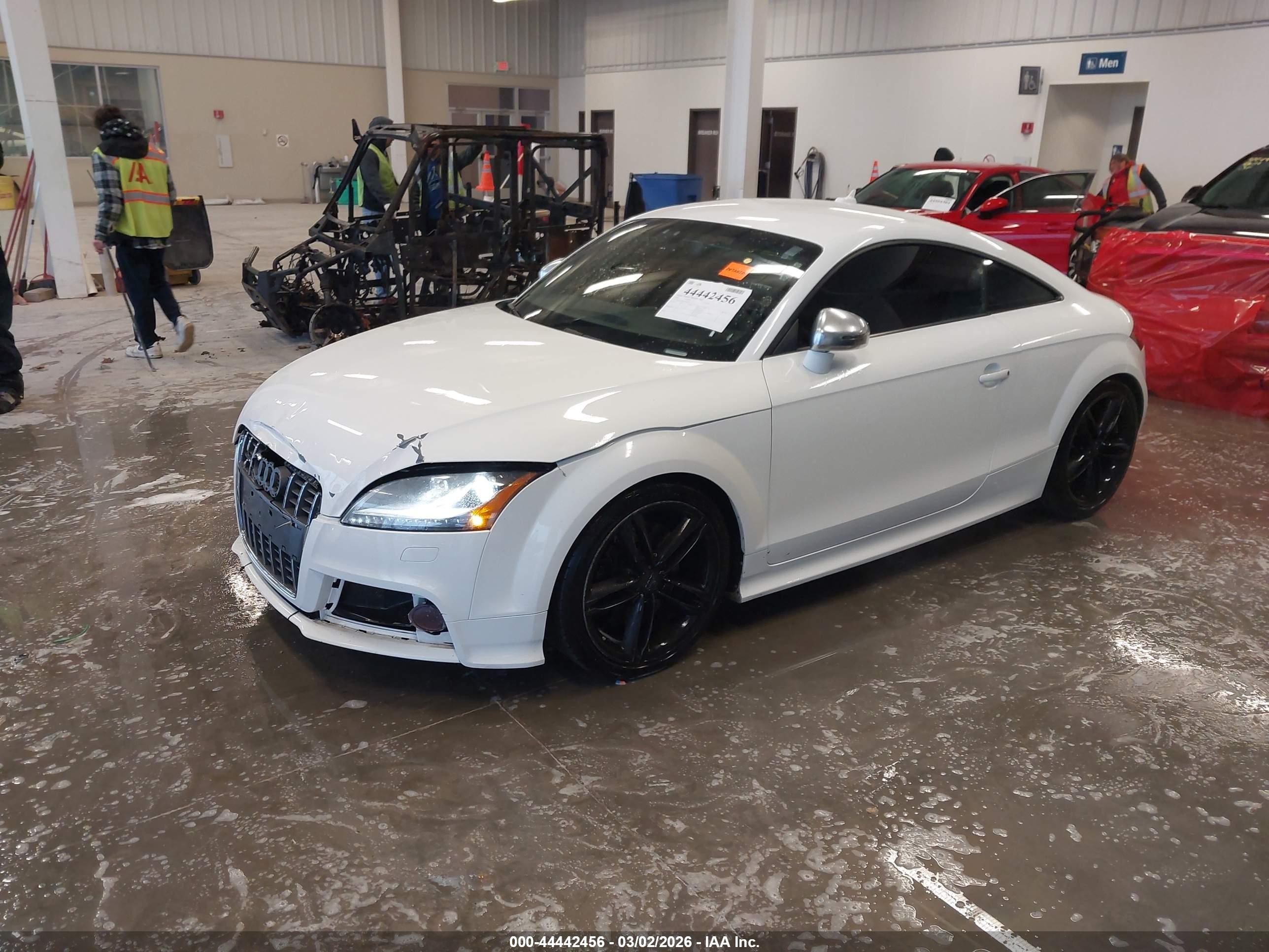 2009 Audi Tts 2.0t White vin: TRUUF38J491028332