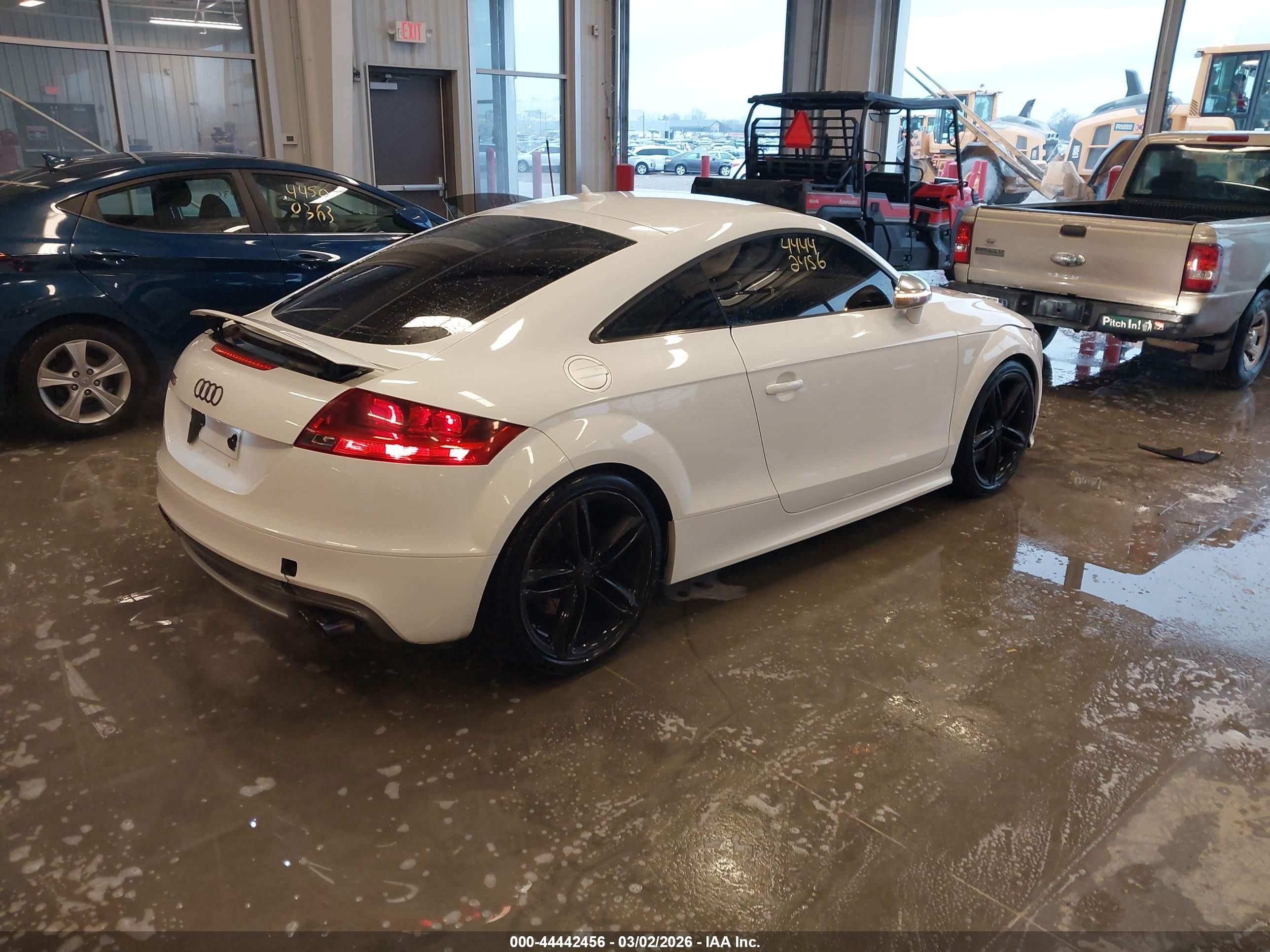 2009 Audi Tts 2.0t White vin: TRUUF38J491028332
