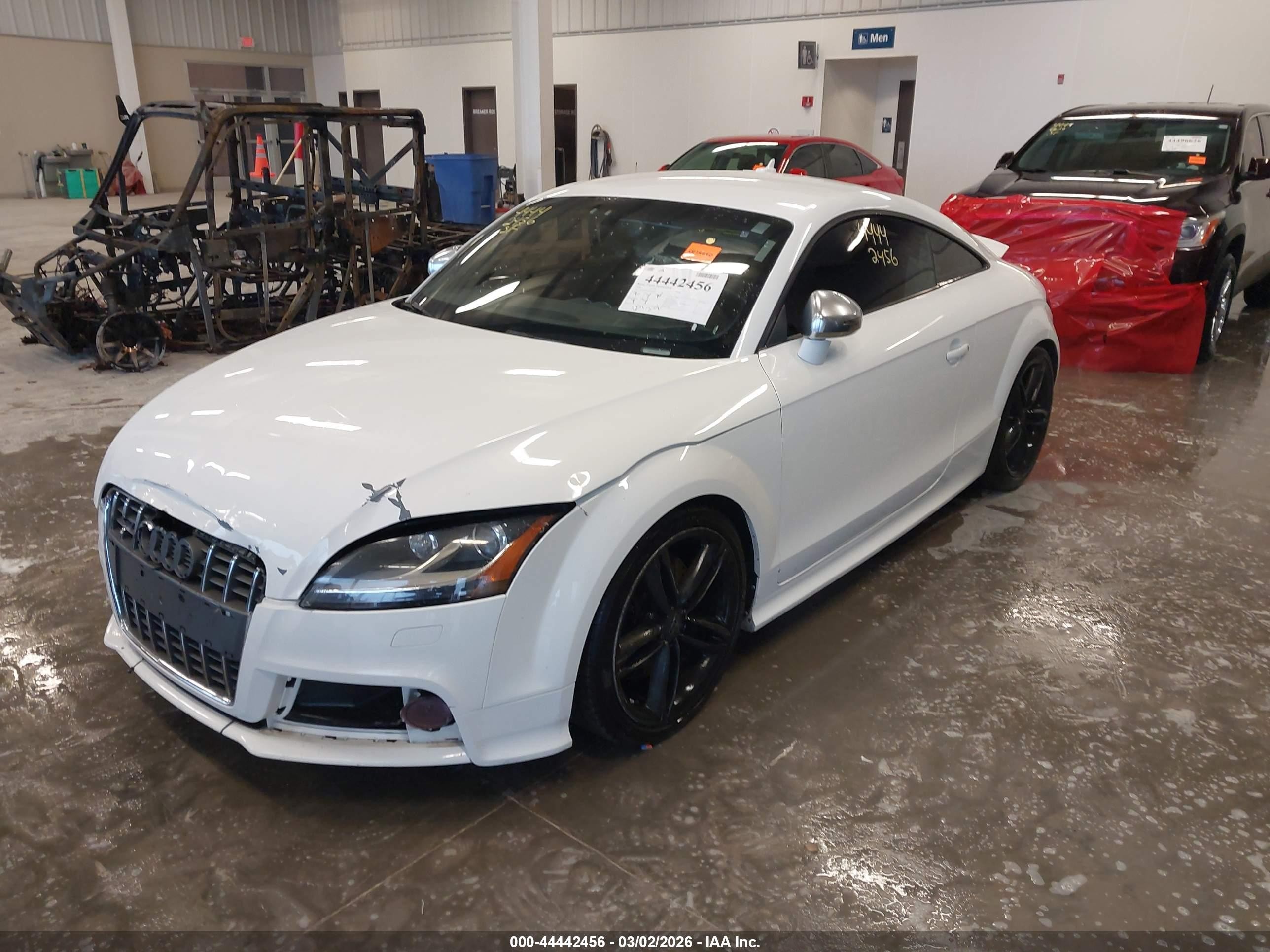 2009 Audi Tts 2.0t White vin: TRUUF38J491028332