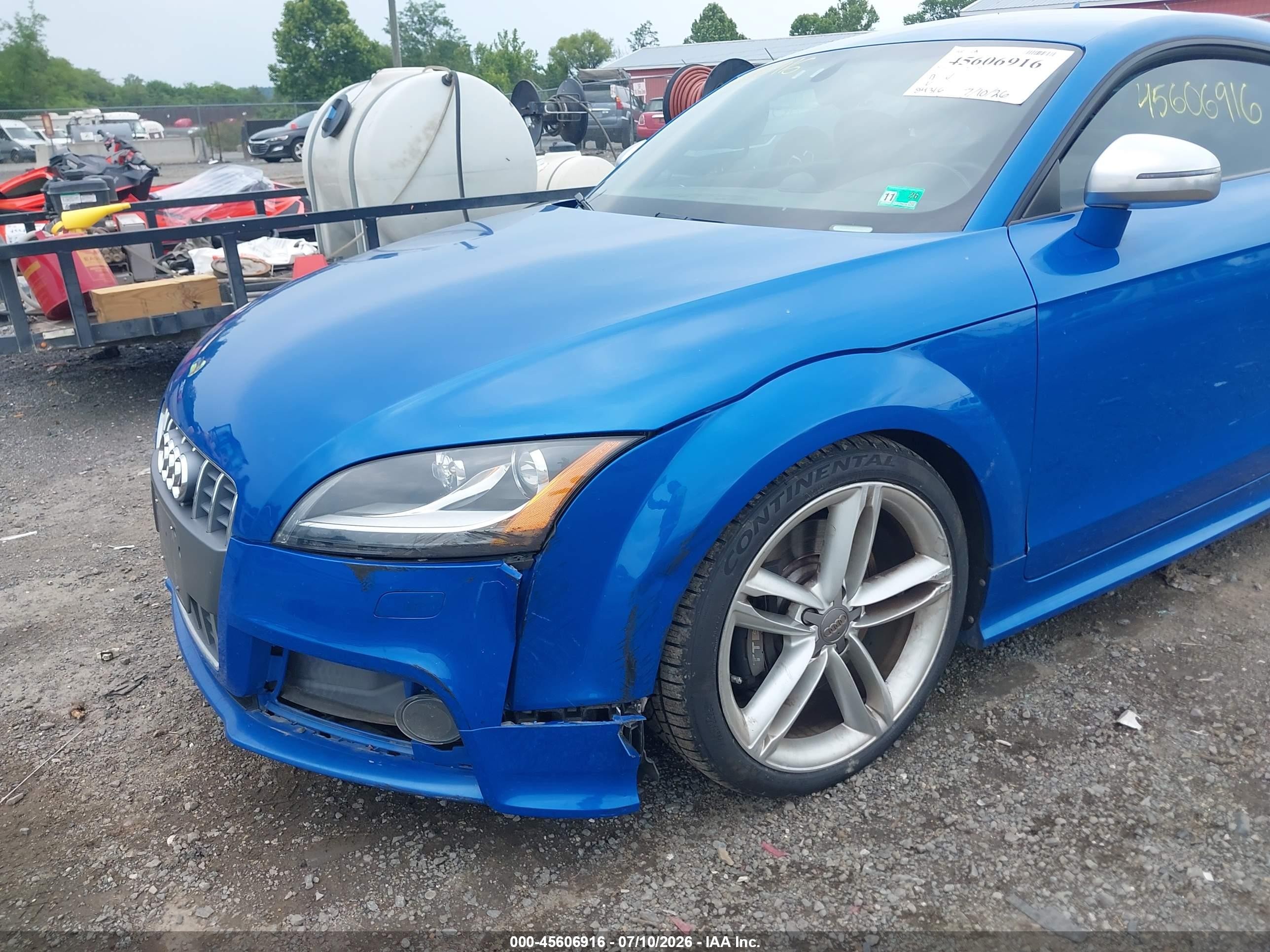 2009 Audi Tts 2.0t Blue vin: TRUUF38J691022077