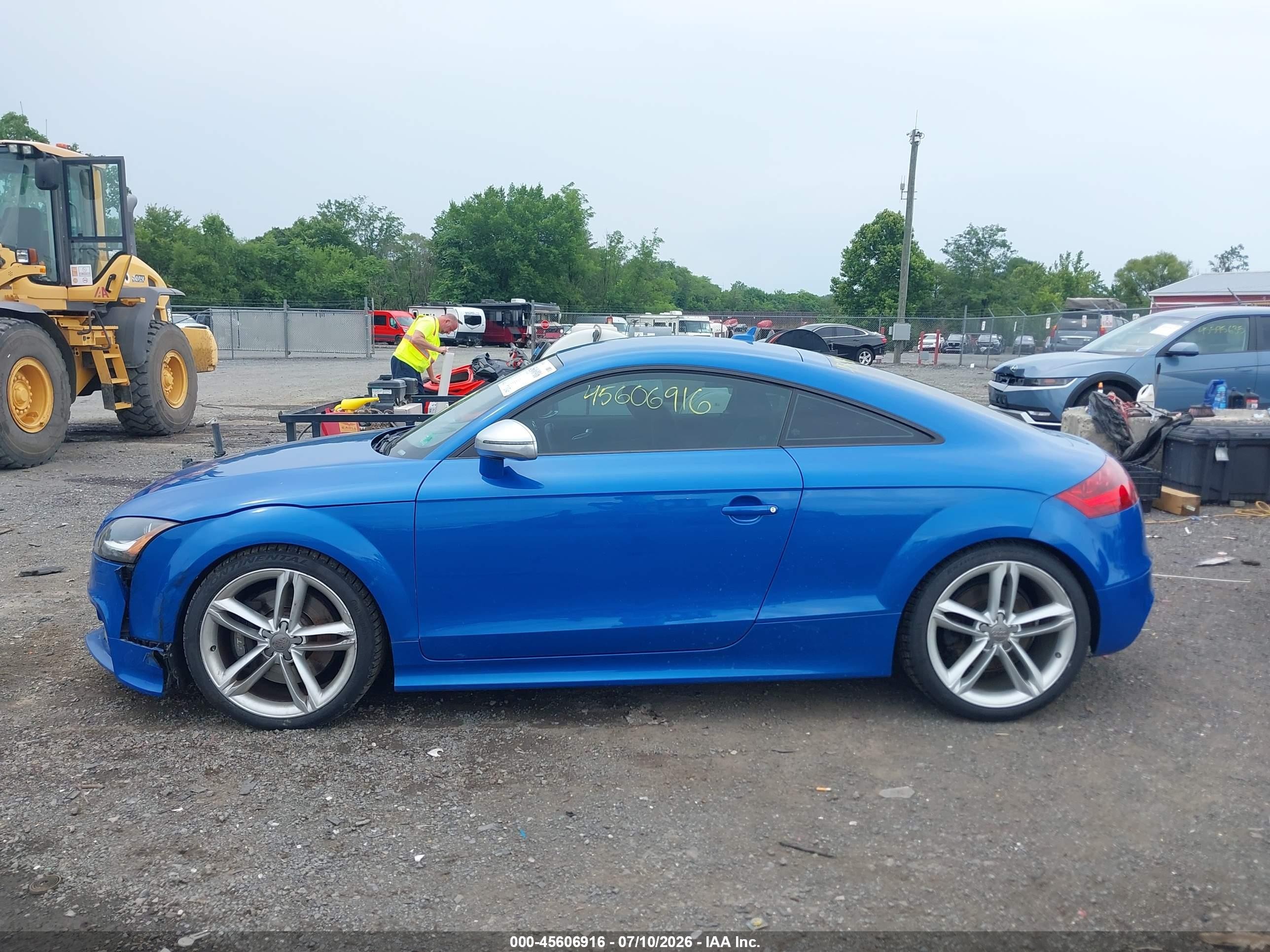 2009 Audi Tts 2.0t Blue vin: TRUUF38J691022077