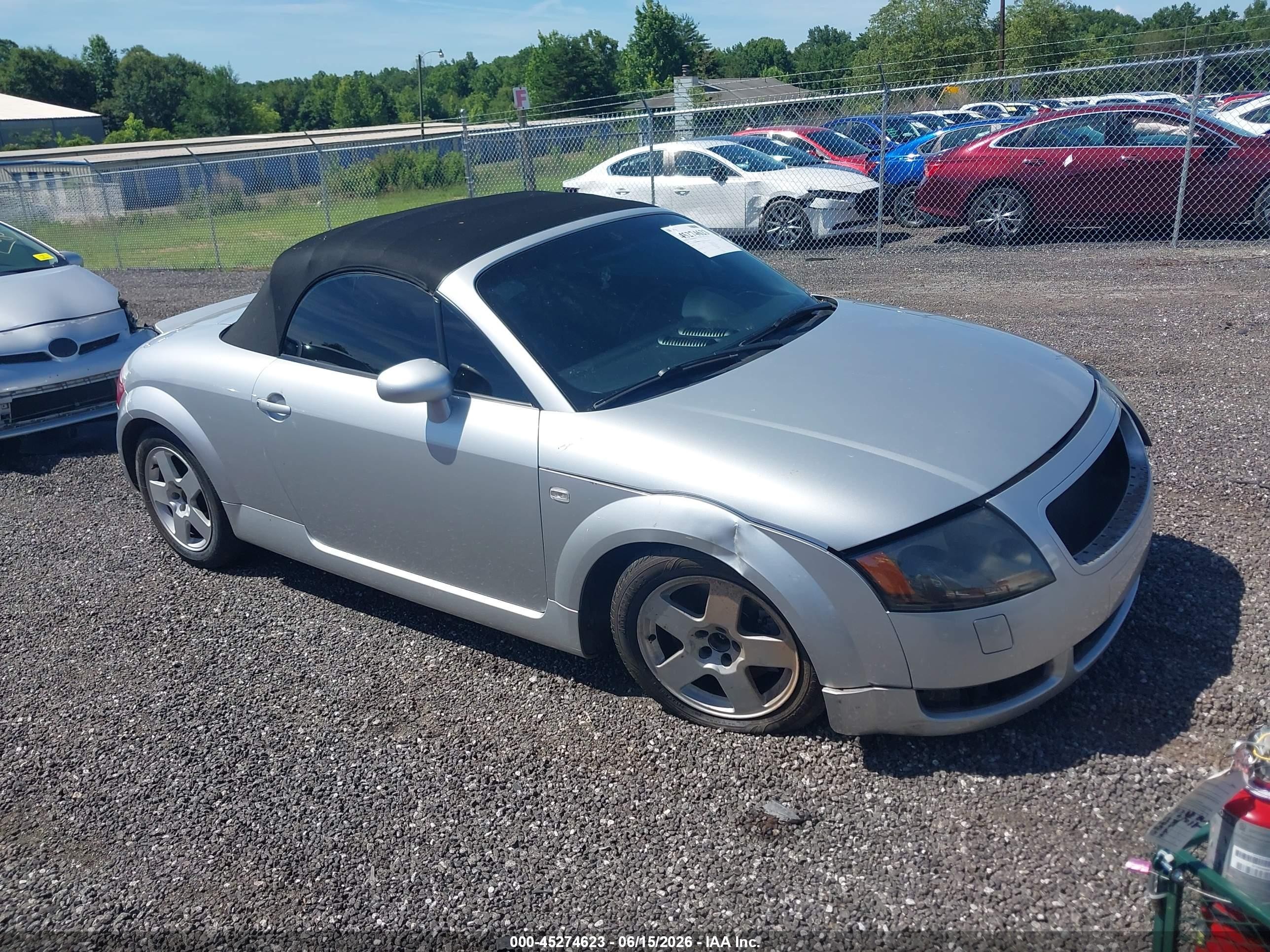 2001 Audi Tt   Silver vin: TRUUT28N011012462