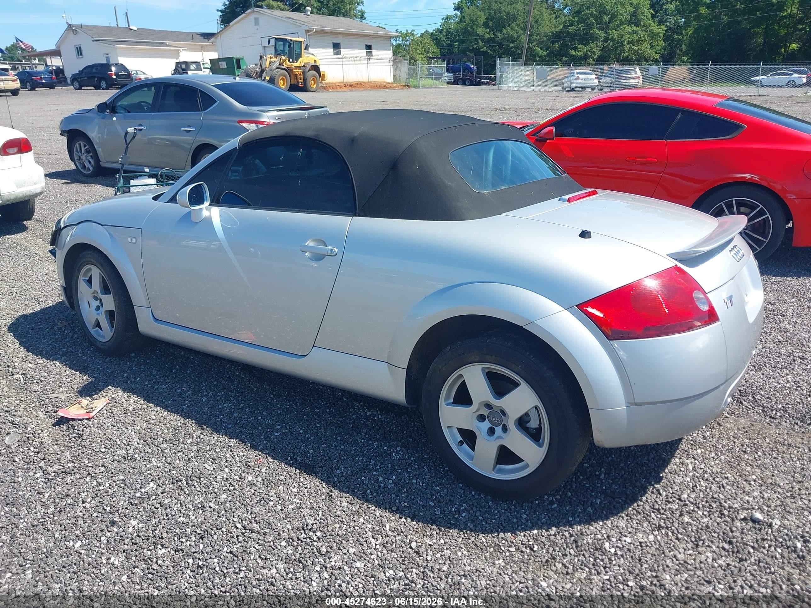 2001 Audi Tt   Silver vin: TRUUT28N011012462
