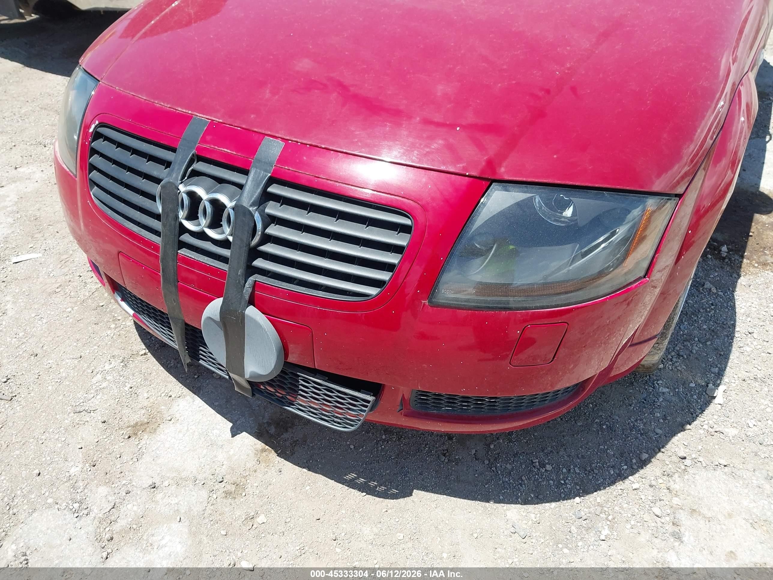2002 Audi Tt 1.8l Red vin: TRUUT28N121008518