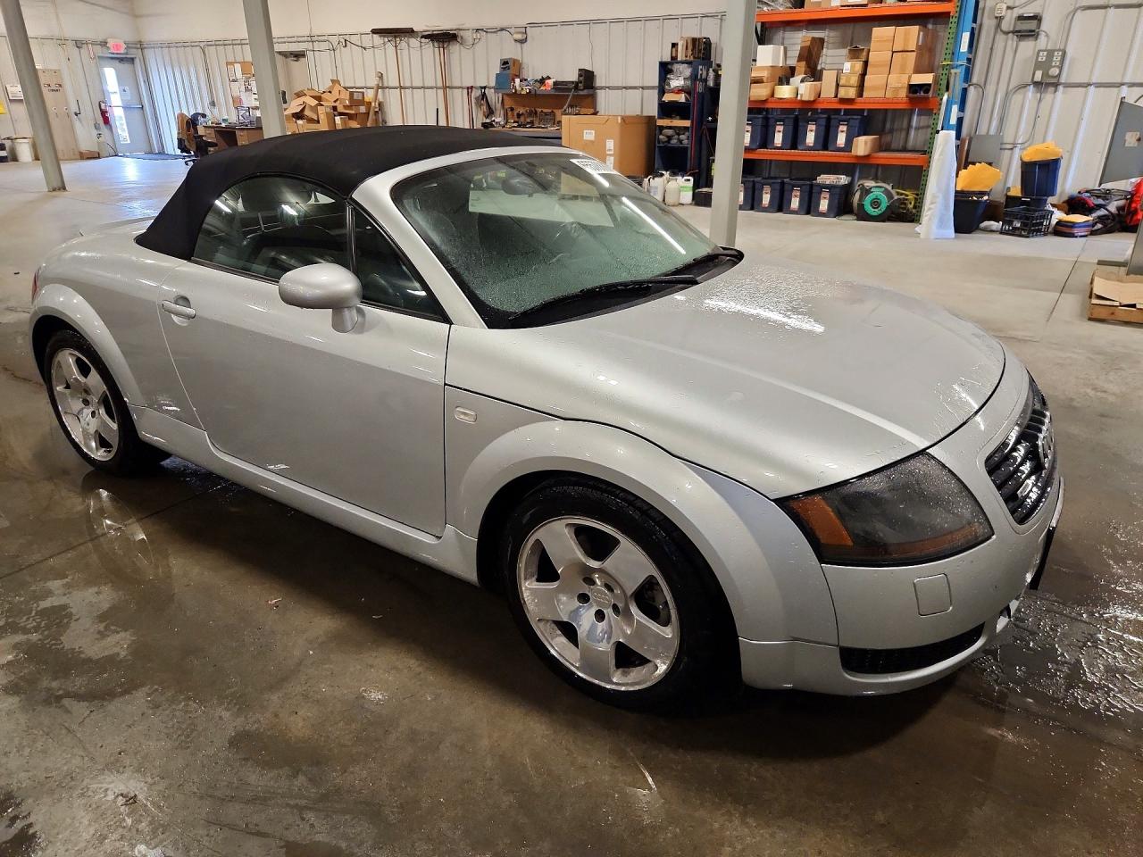 2001 Audi Tt Quattro Silver vin: TRUUT28N211006694