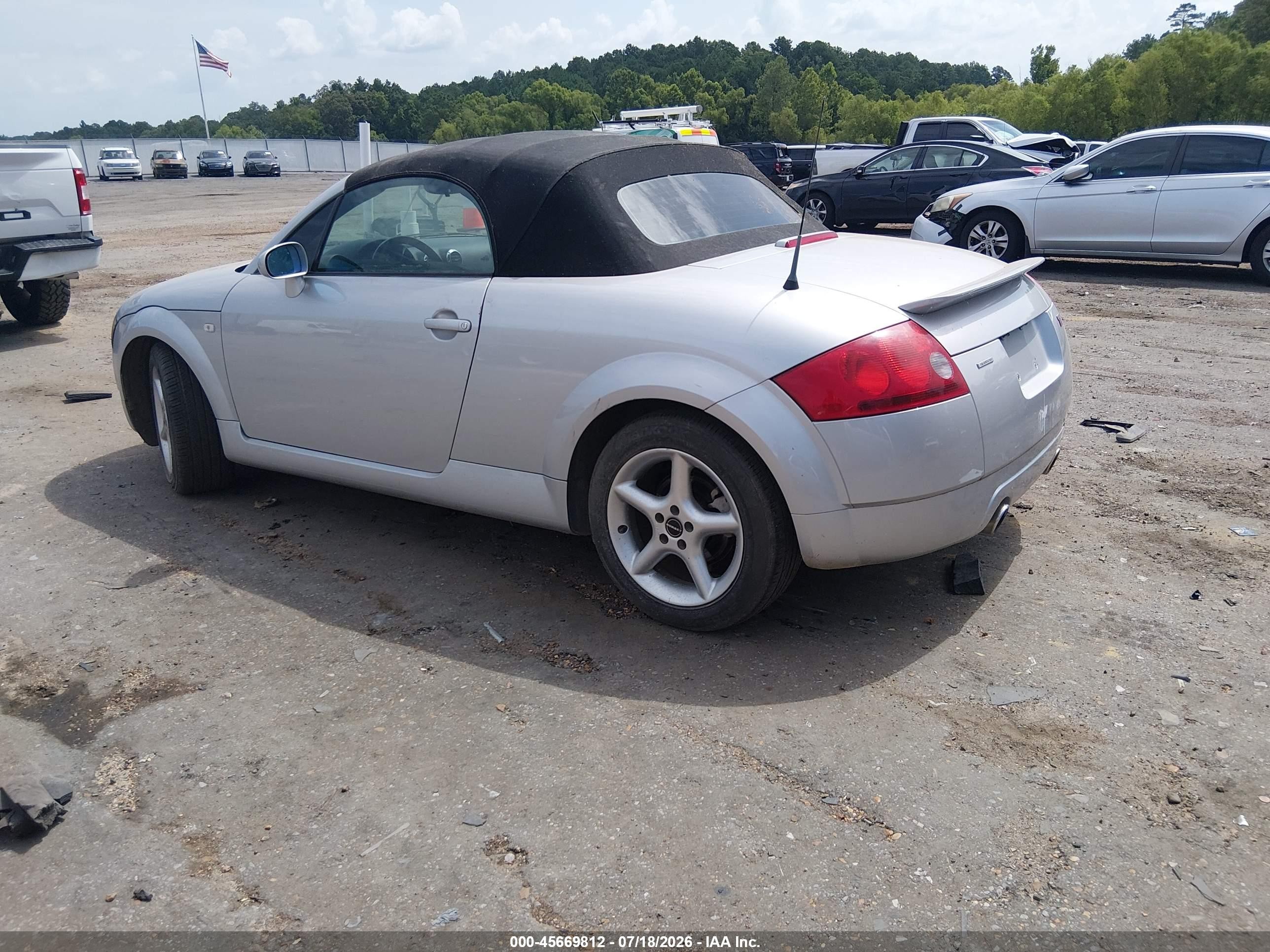 2001 Audi Tt   Gray vin: TRUUT28N211047780