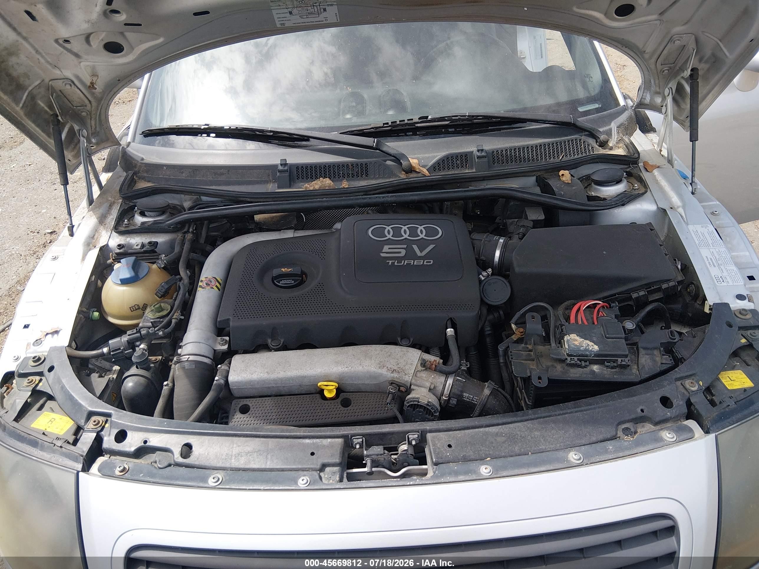 2001 Audi Tt   Gray vin: TRUUT28N211047780