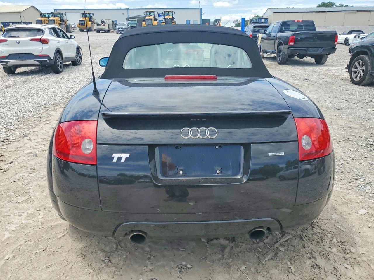 2001 Audi Tt Quattro Black vin: TRUUT28N311042832