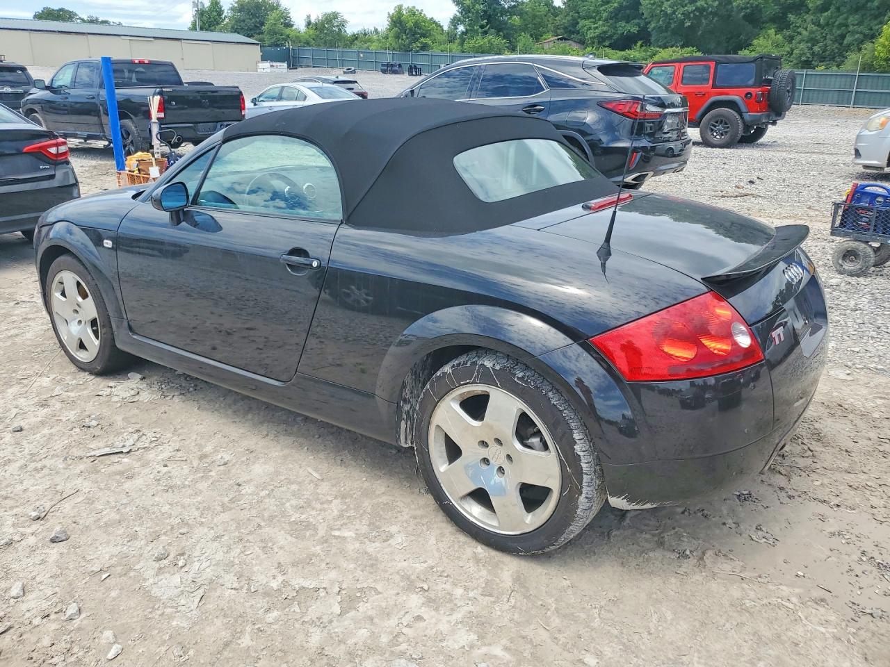 2001 Audi Tt Quattro Black vin: TRUUT28N311042832