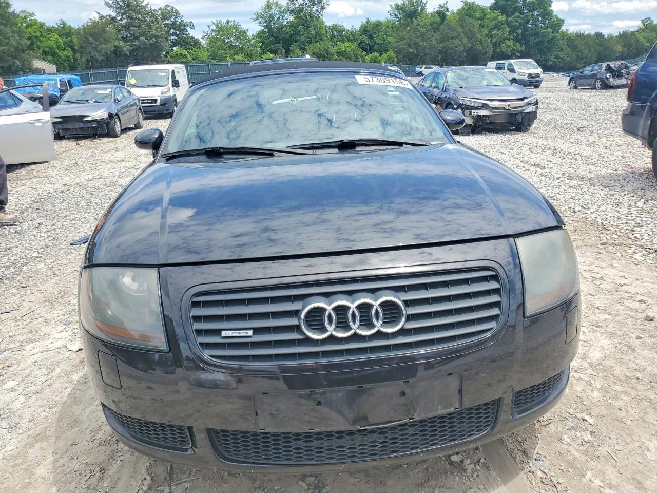 2001 Audi Tt Quattro Black vin: TRUUT28N311042832