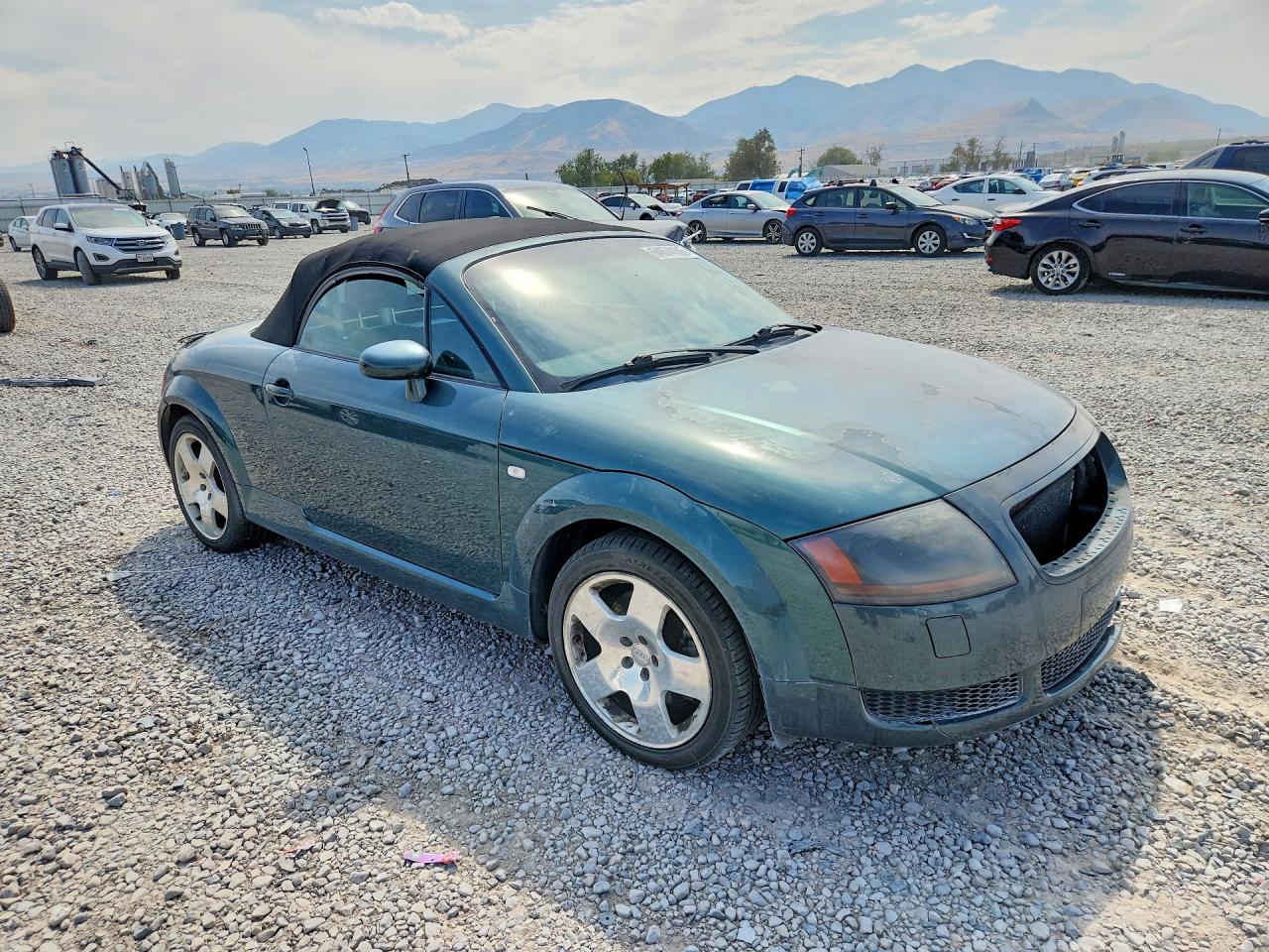 2001 Audi Tt Quattro Green vin: TRUUT28N411027823