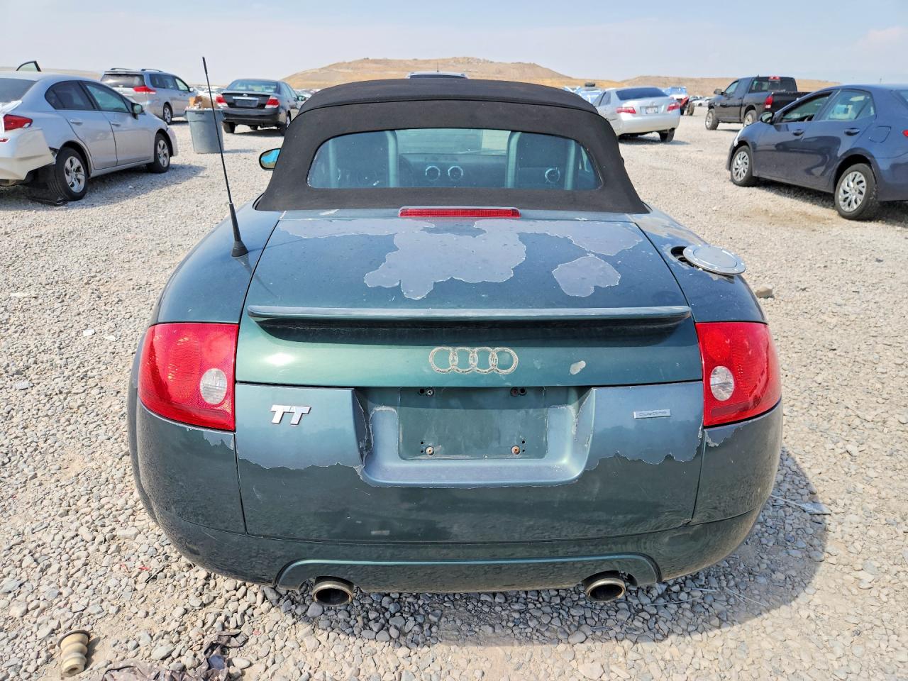 2001 Audi Tt Quattro Green vin: TRUUT28N411027823