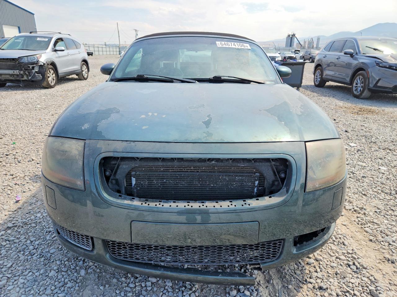 2001 Audi Tt Quattro Green vin: TRUUT28N411027823