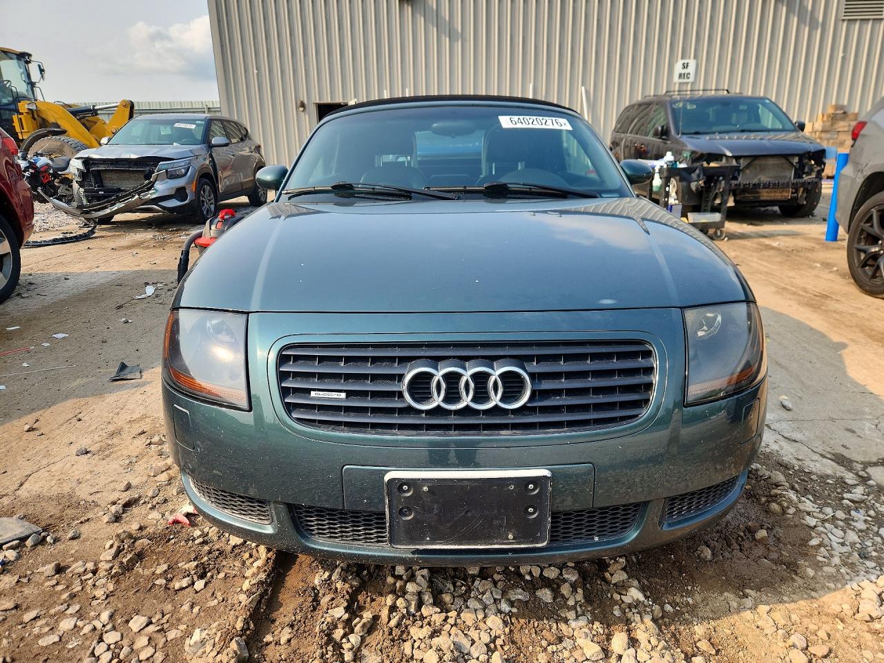 2001 Audi Tt Quattro Green vin: TRUUT28N511039852