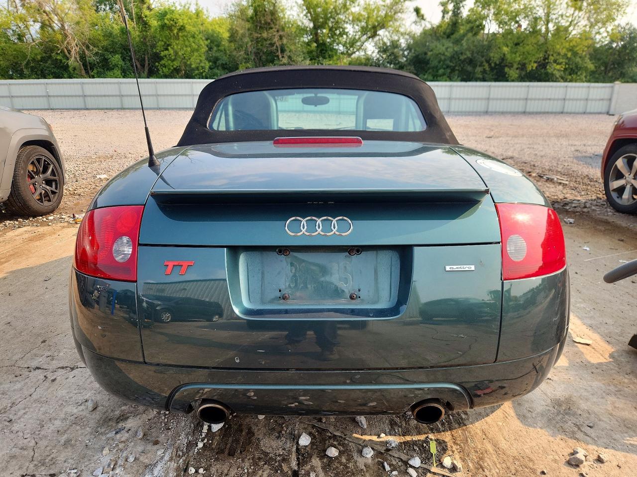 2001 Audi Tt Quattro Green vin: TRUUT28N511039852