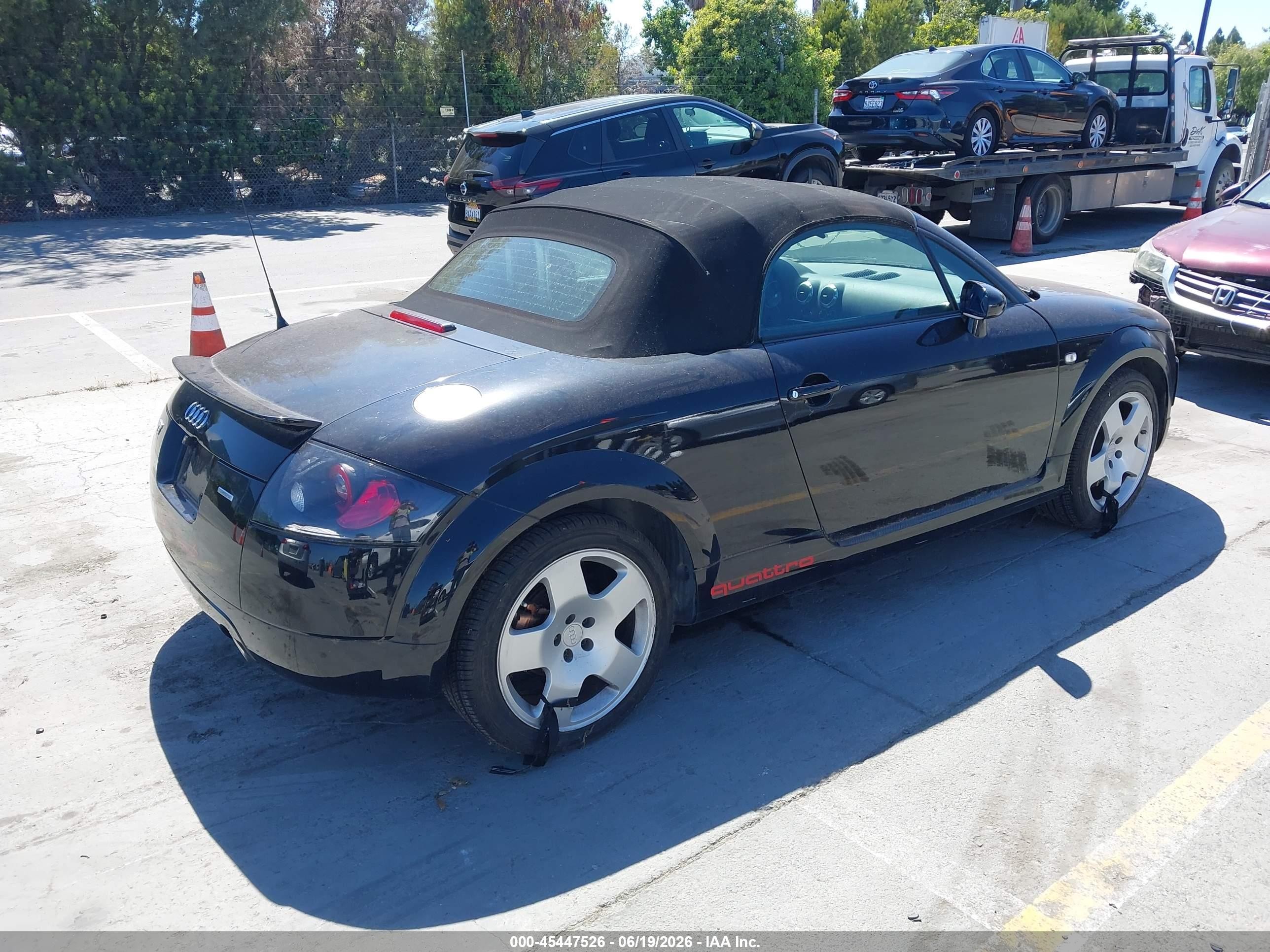 2001 Audi Tt   Black vin: TRUUT28N611029962