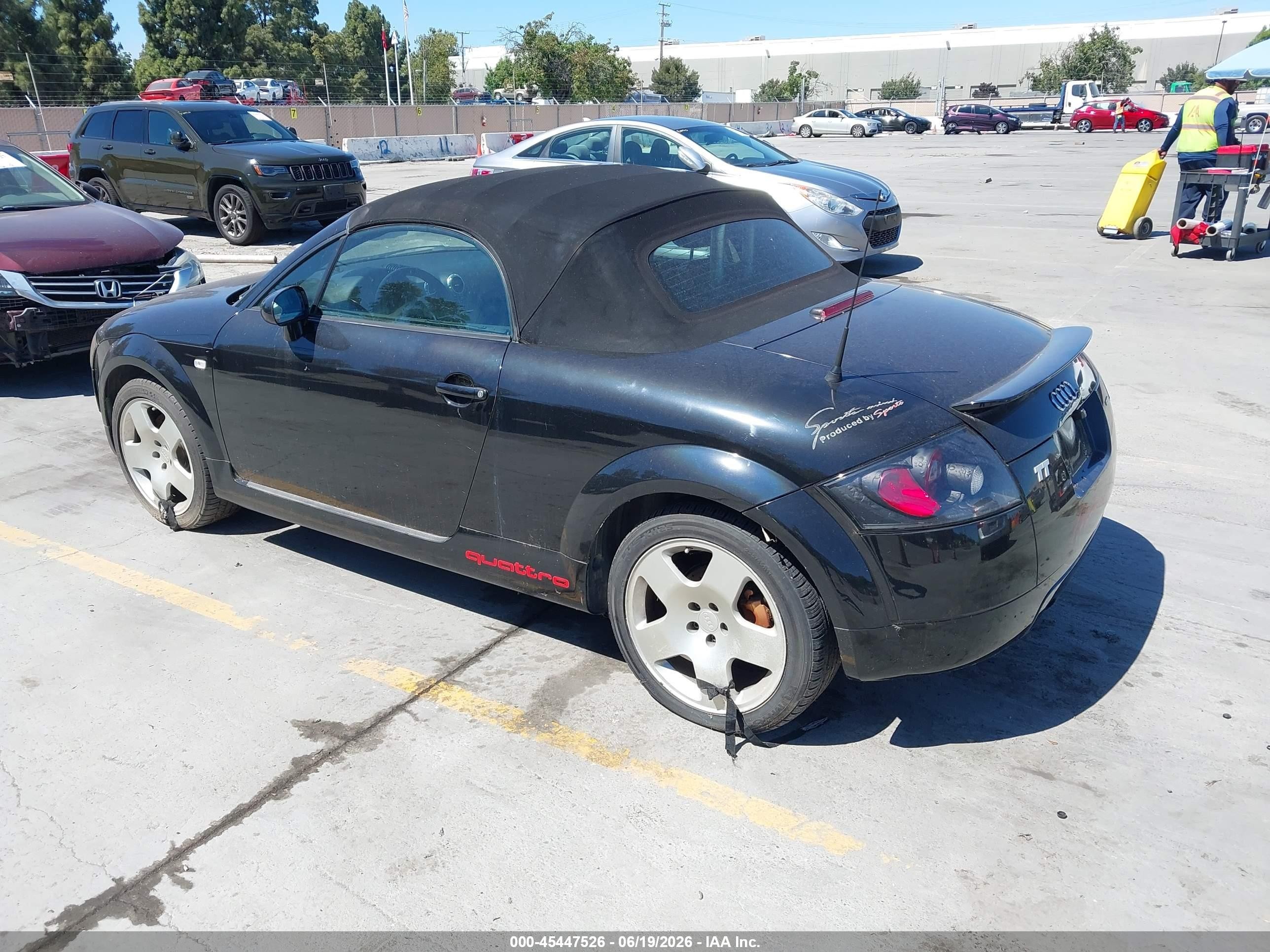 2001 Audi Tt   Black vin: TRUUT28N611029962
