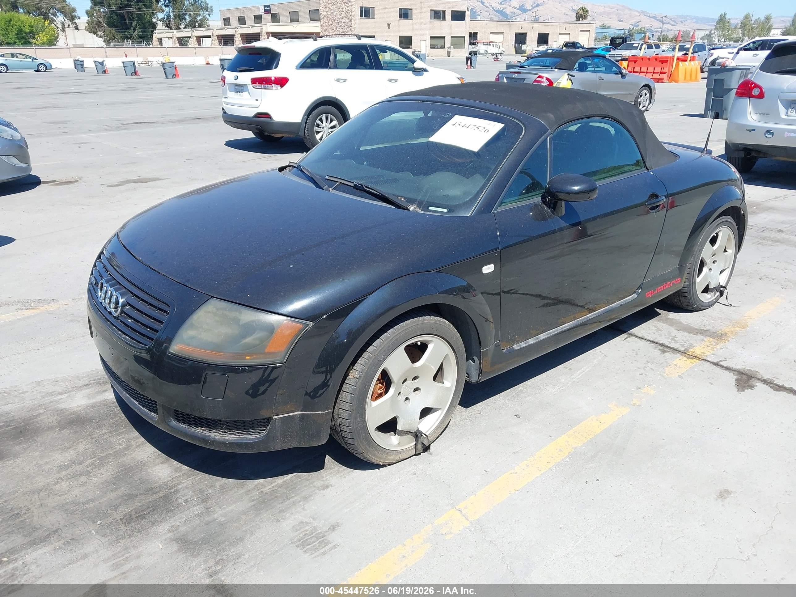 2001 Audi Tt   Black vin: TRUUT28N611029962