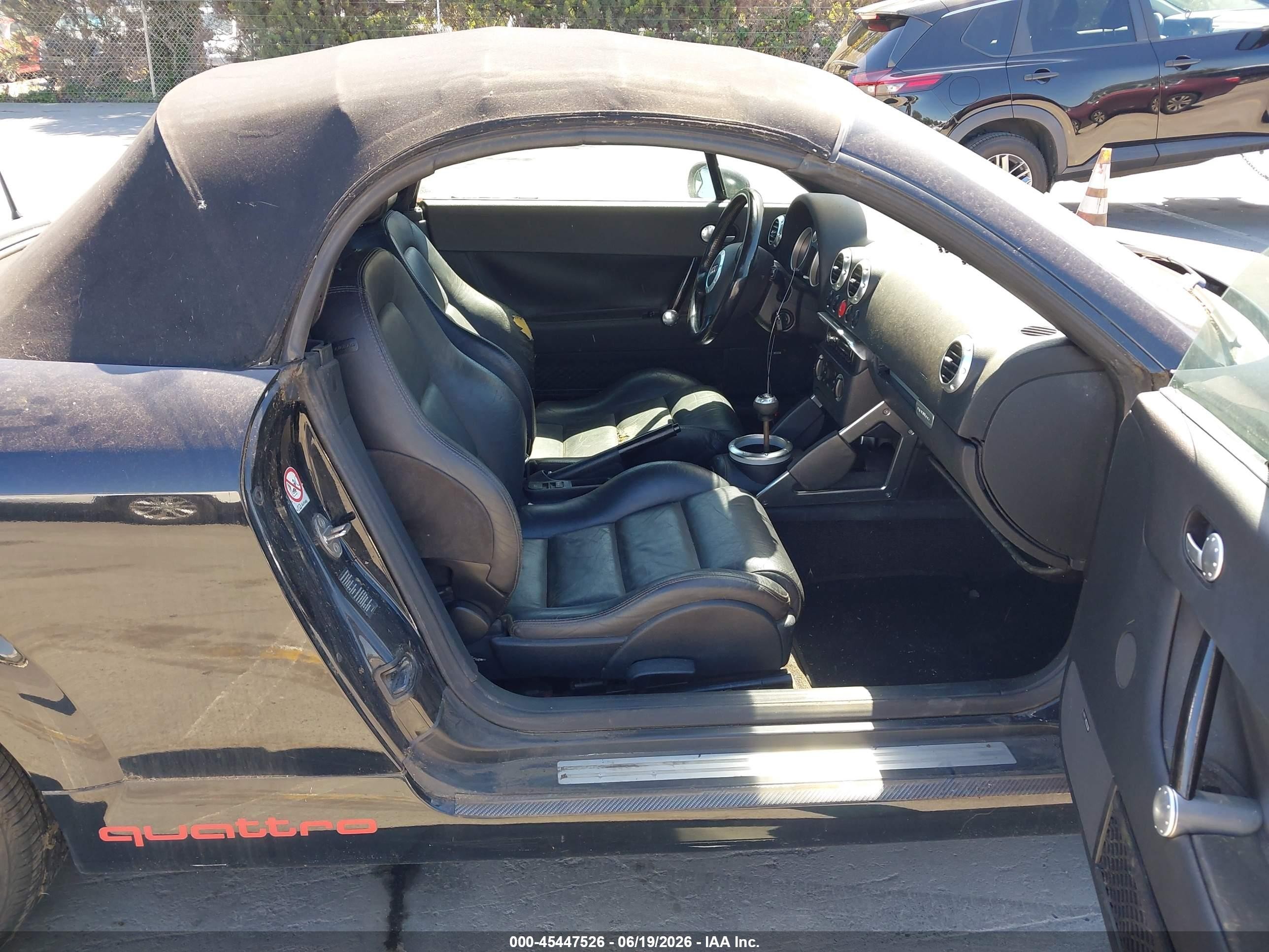 2001 Audi Tt   Black vin: TRUUT28N611029962