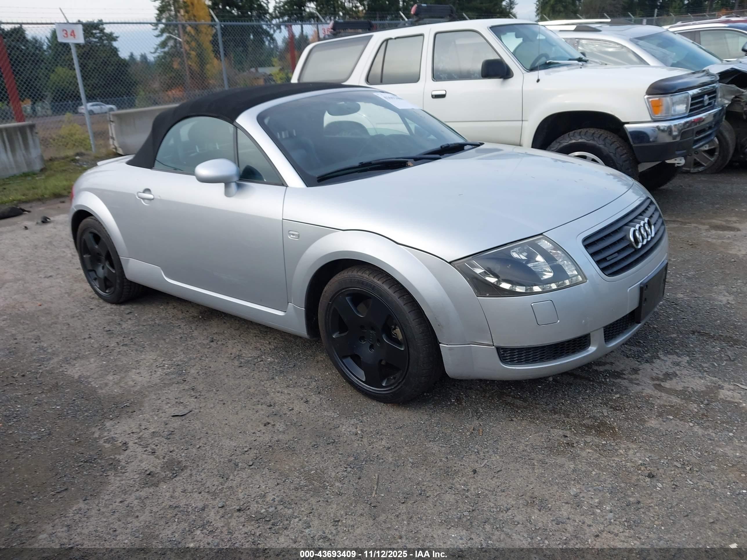 2001 Audi Tt   Gray vin: TRUUT28N711045507