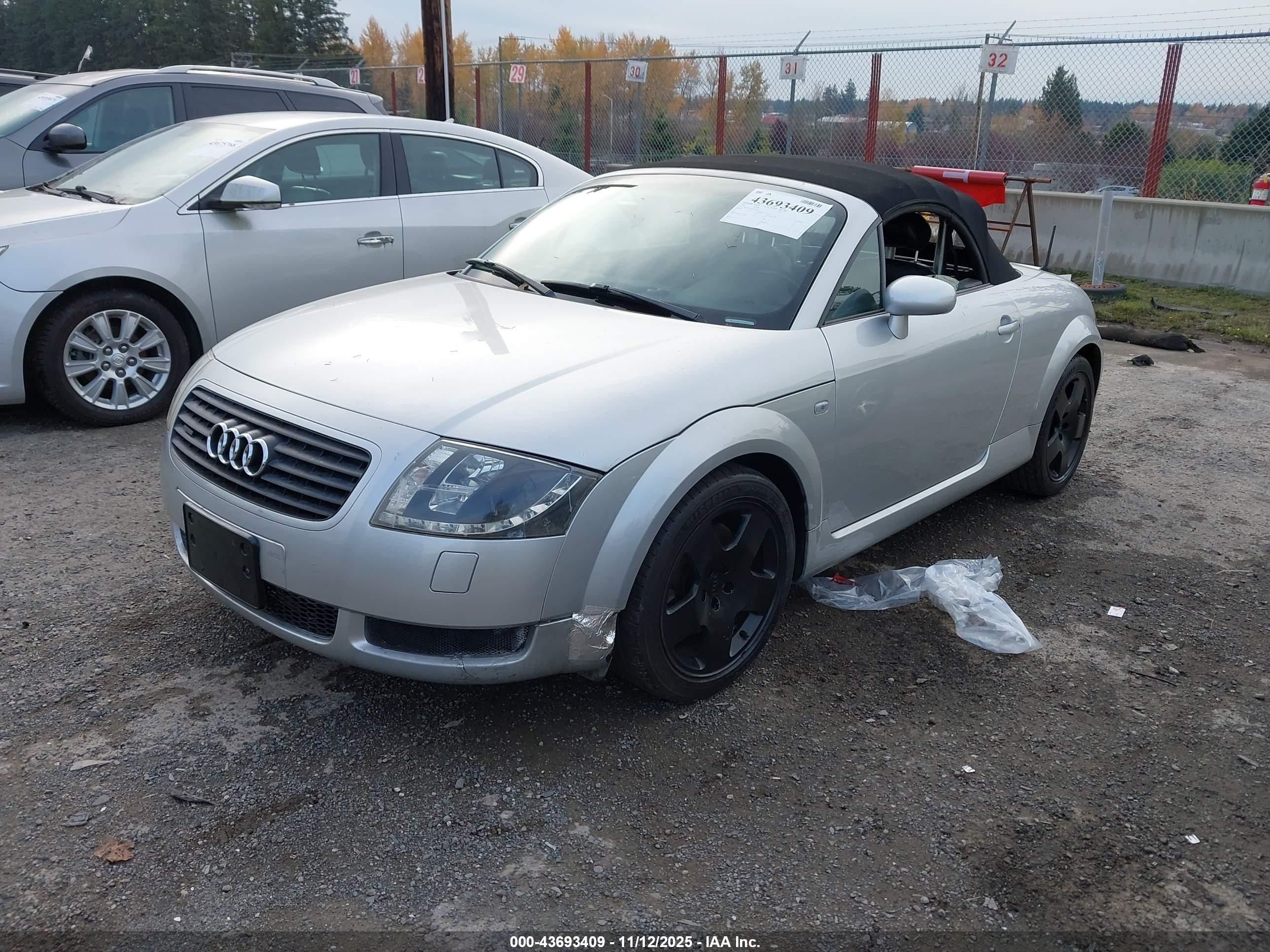 2001 Audi Tt   Gray vin: TRUUT28N711045507