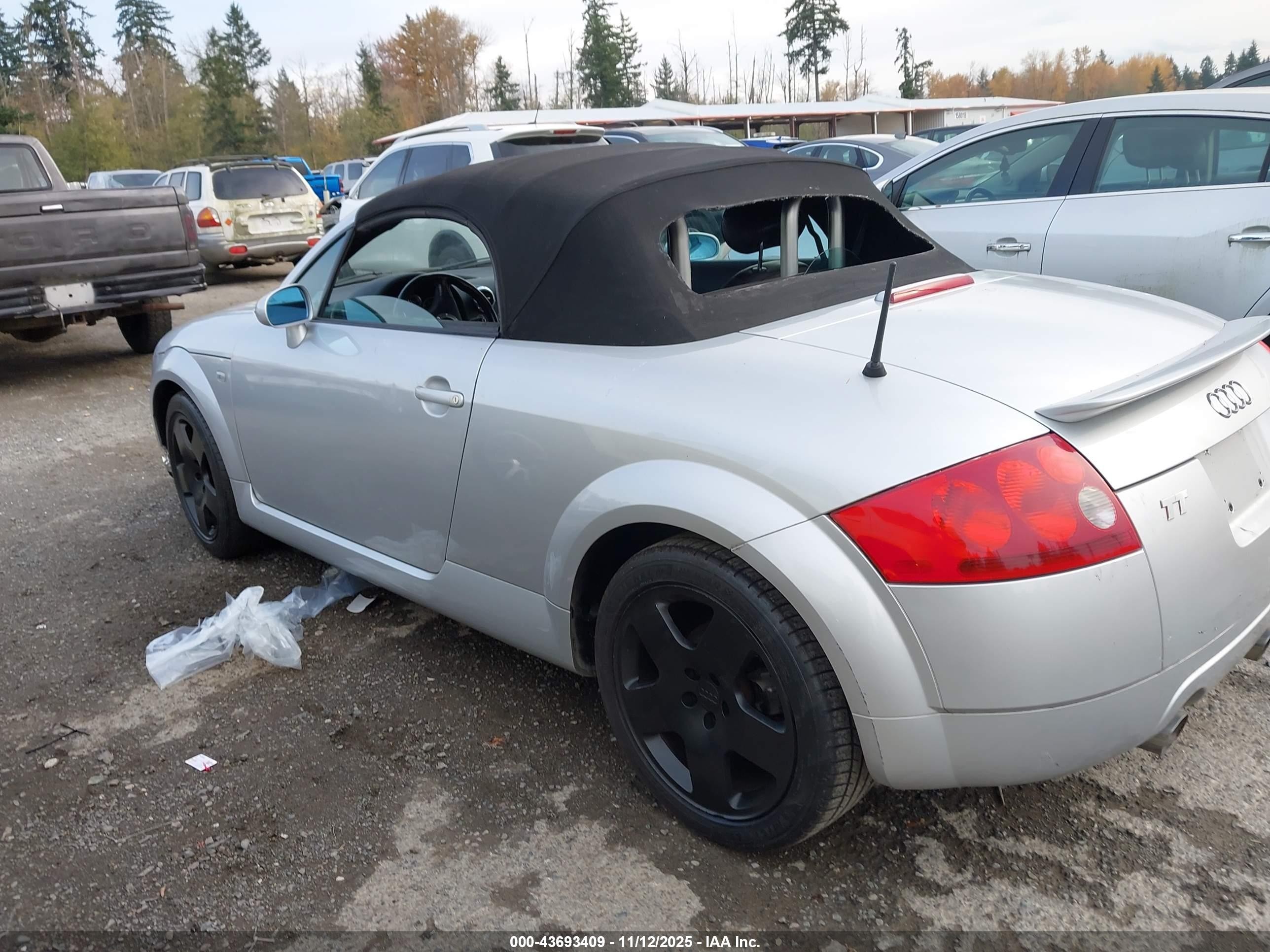 2001 Audi Tt   Gray vin: TRUUT28N711045507