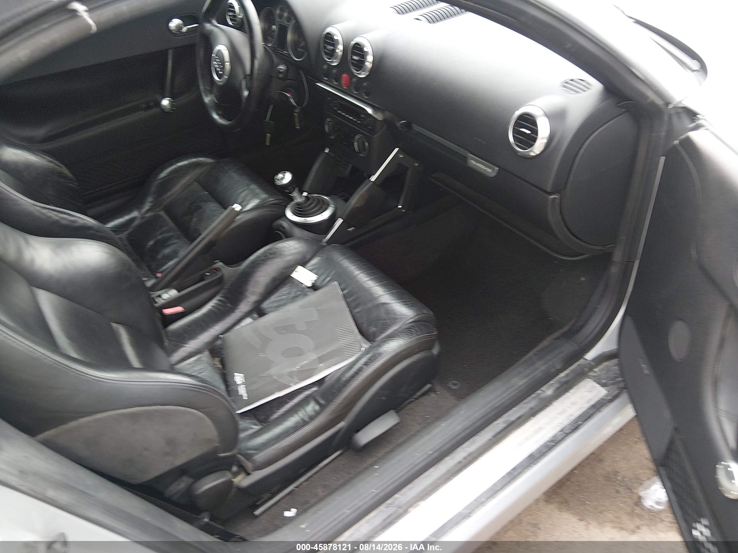 2002 Audi Tt 1.8l Gray vin: TRUUT28N721013612