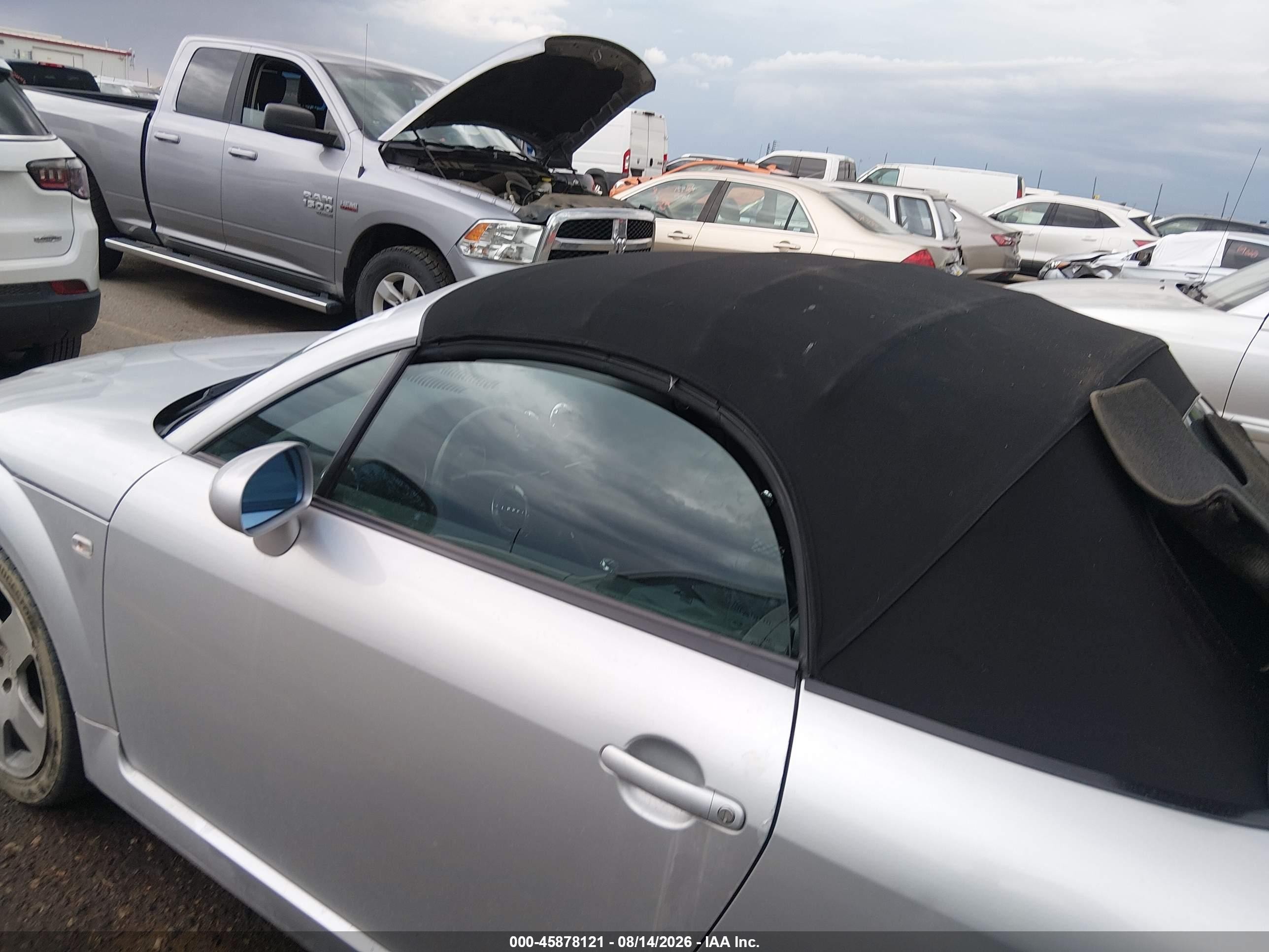 2002 Audi Tt 1.8l Gray vin: TRUUT28N721013612
