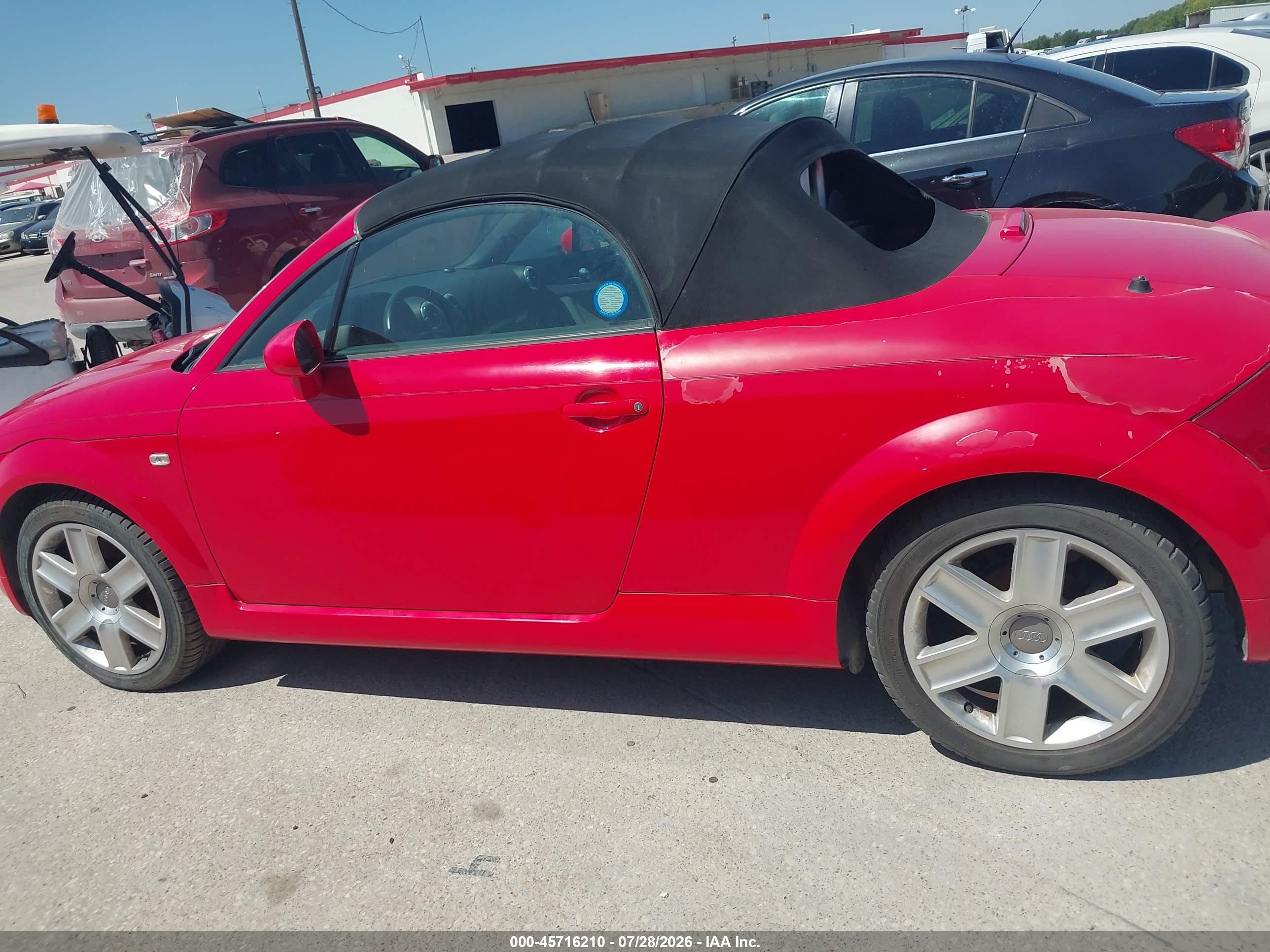 2006 Audi Tt 1.8l Red vin: TRUUT28N761009646