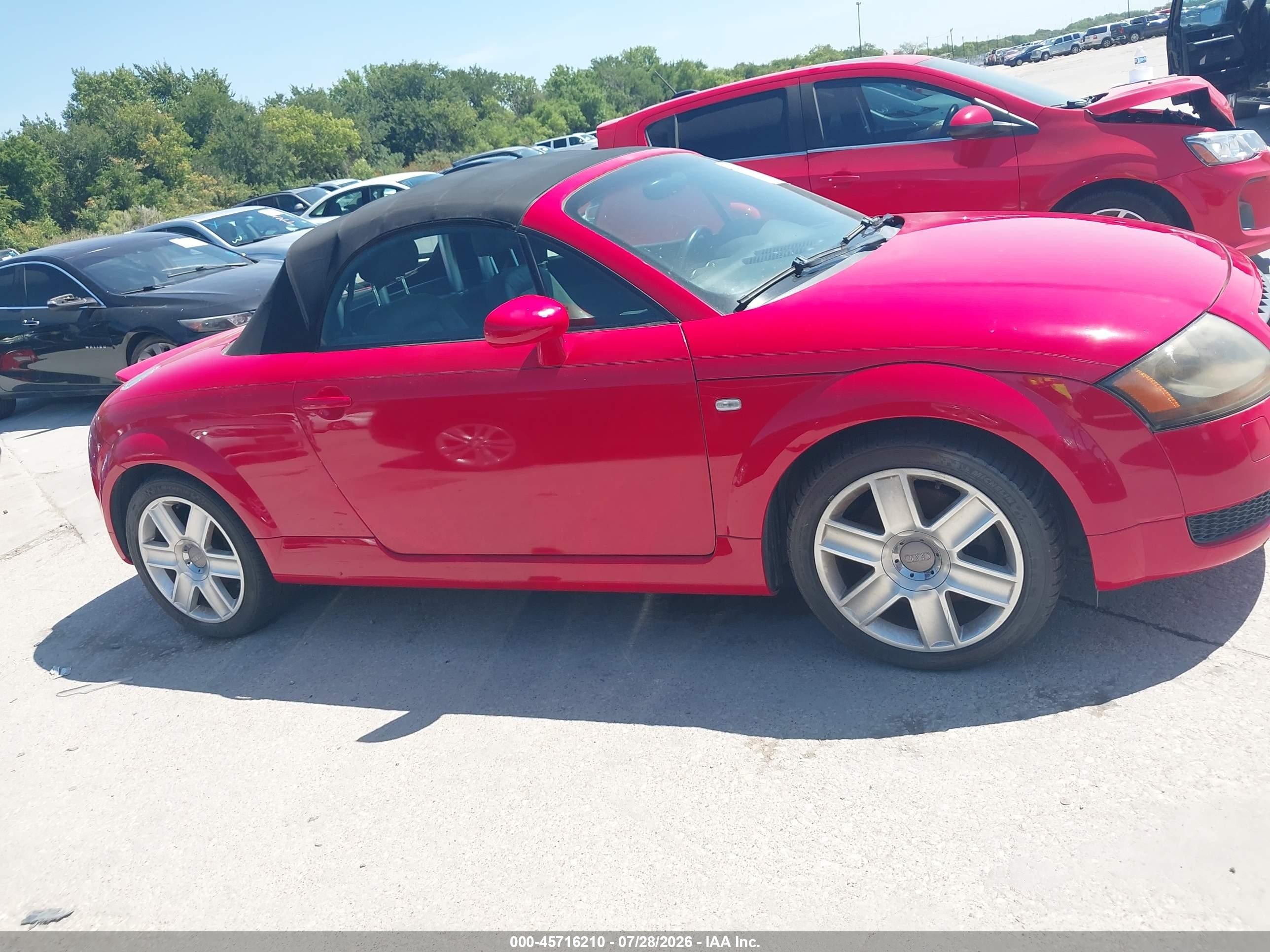 2006 Audi Tt 1.8l Red vin: TRUUT28N761009646