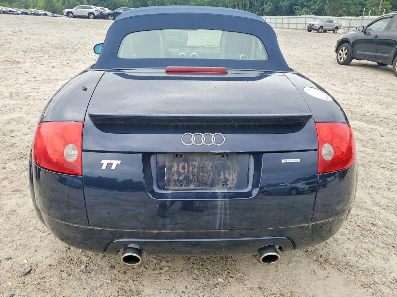 2002 Audi Tt Quattro Синий vin: TRUUT28N821034081
