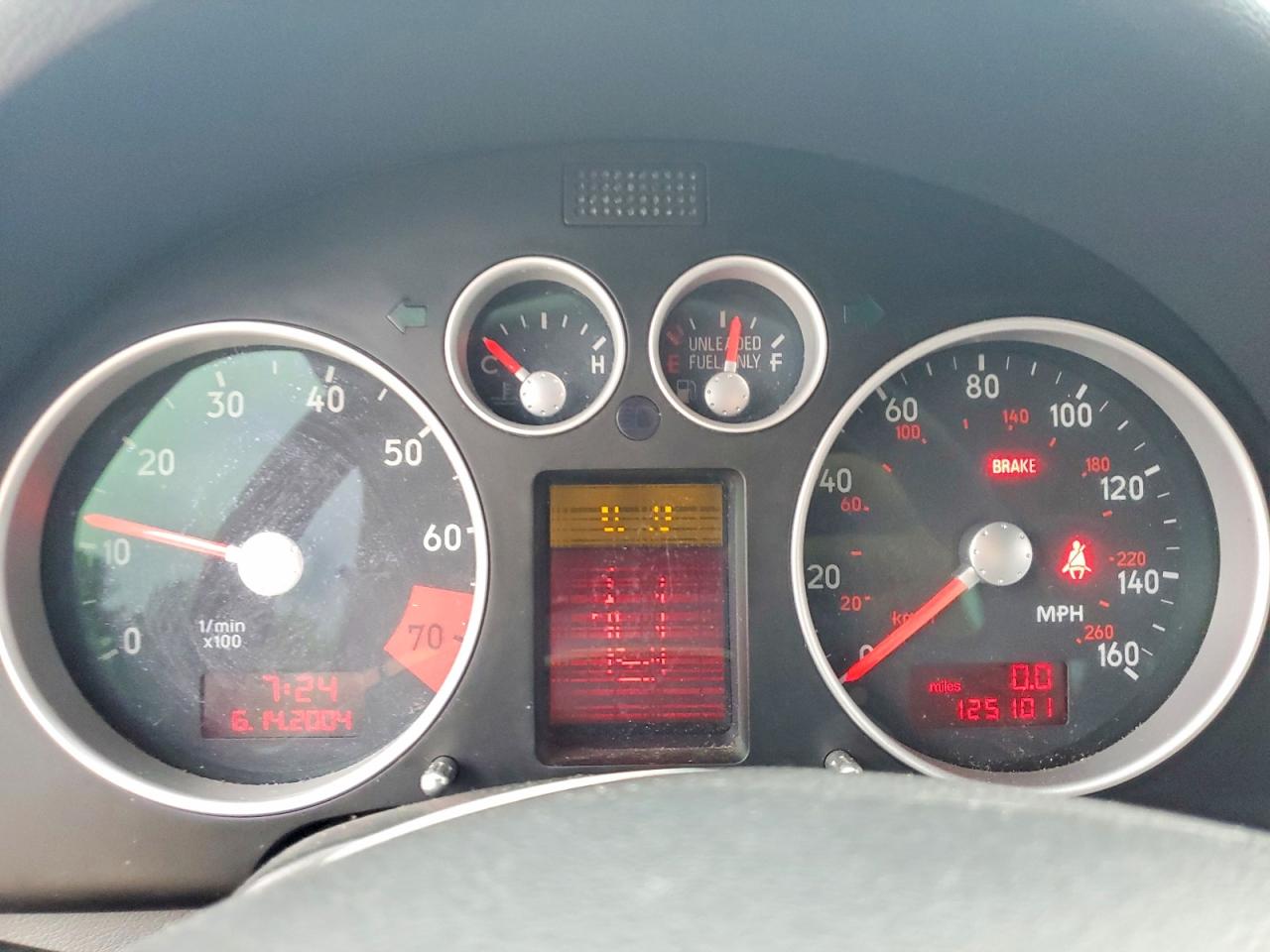 2002 Audi Tt Quattro Синий vin: TRUUT28N821034081
