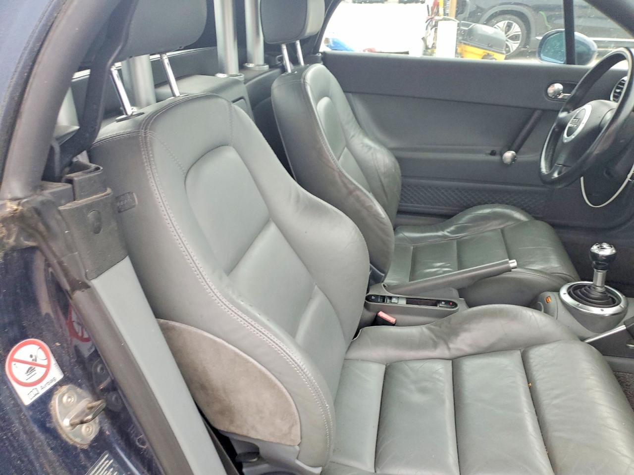 2002 Audi Tt Quattro Синий vin: TRUUT28N821034081