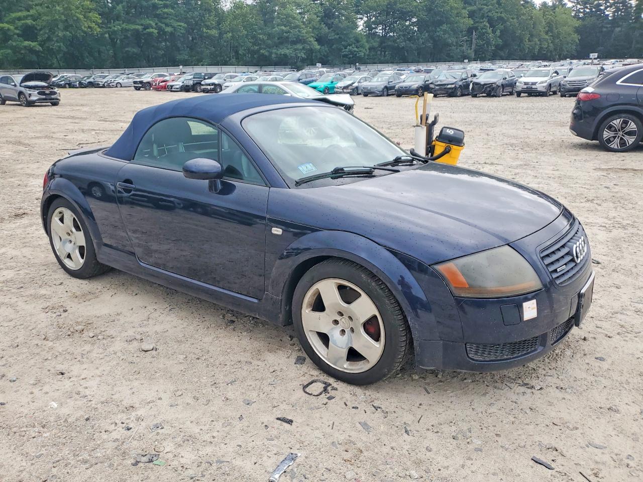 2002 Audi Tt Quattro Синий vin: TRUUT28N821034081