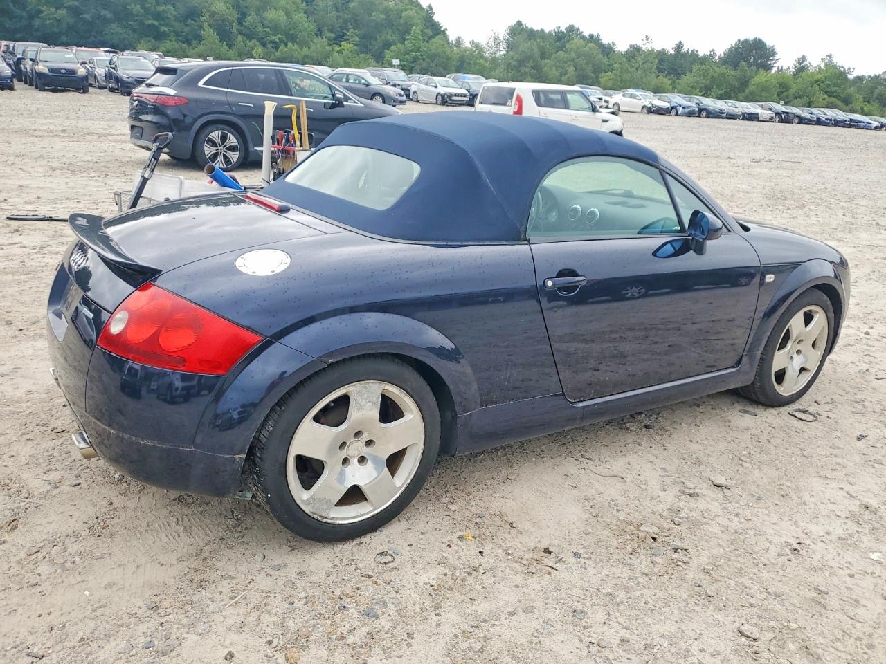2002 Audi Tt Quattro Синий vin: TRUUT28N821034081