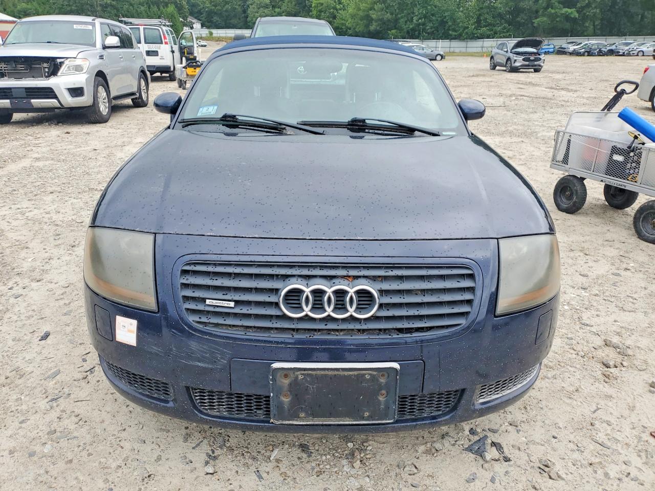2002 Audi Tt Quattro Синий vin: TRUUT28N821034081
