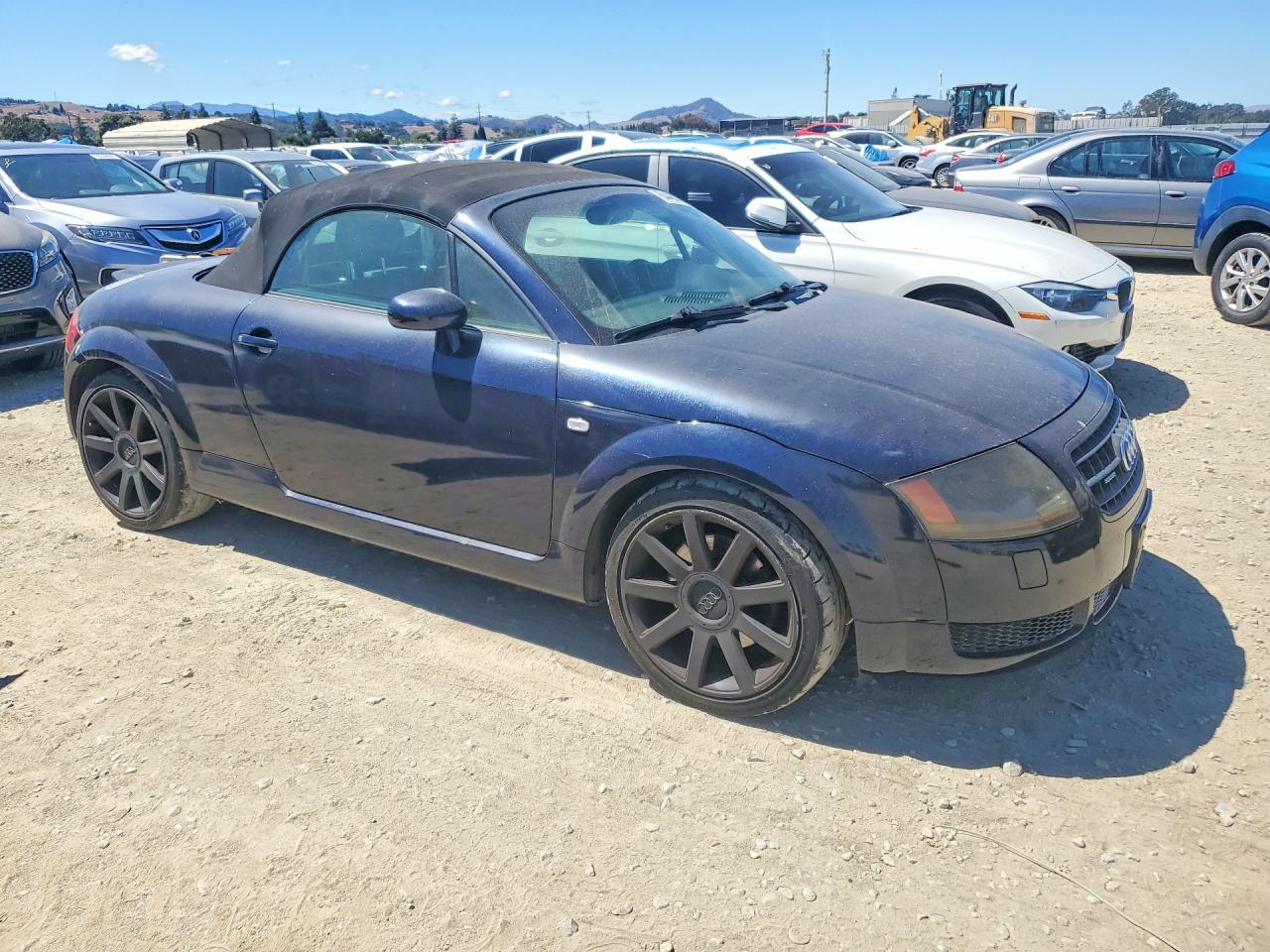 2004 Audi Tt Quattro Blue vin: TRUUT28NX41004891
