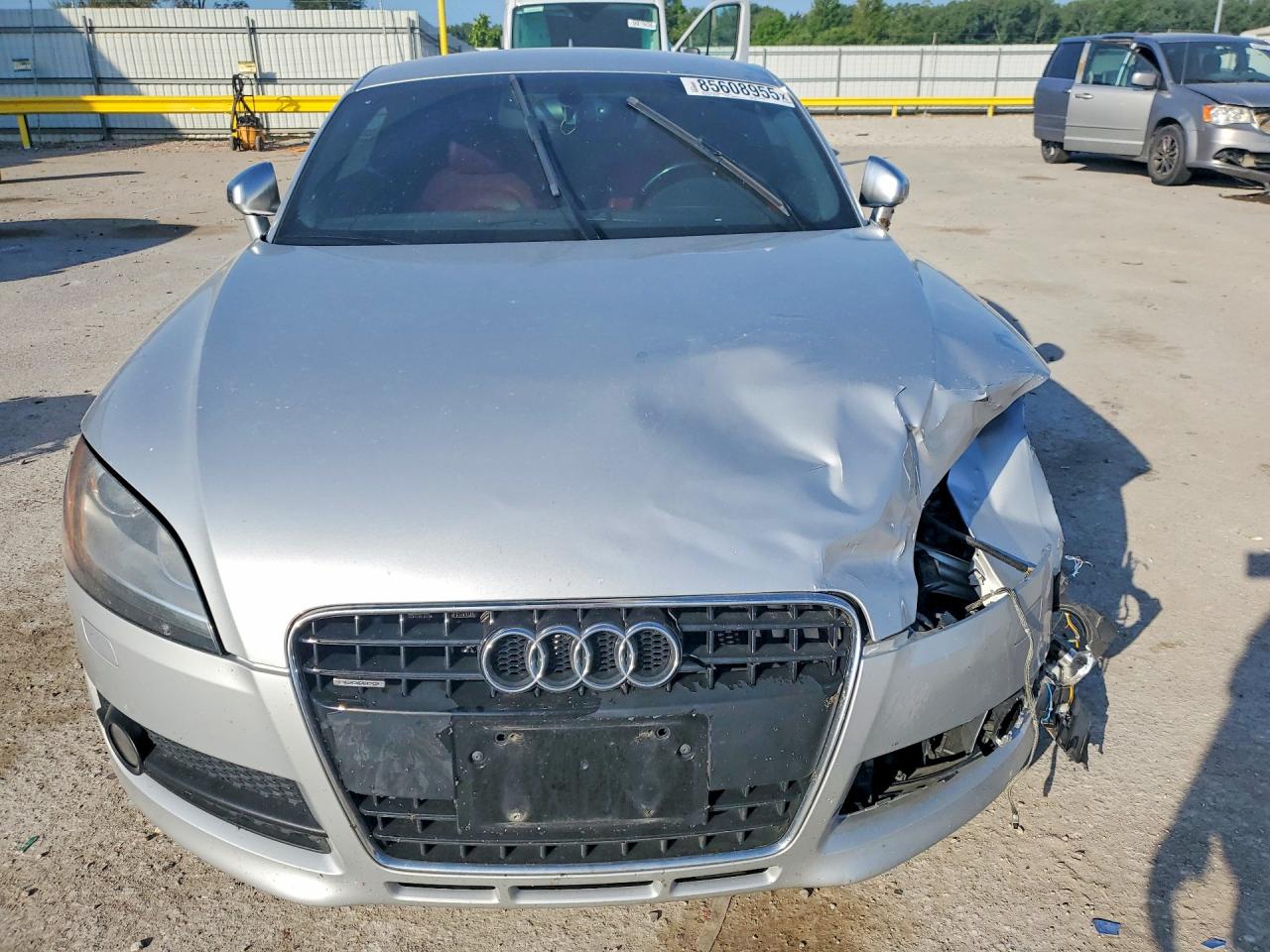 2009 Audi Tt Silver vin: TRUVD38J791016511